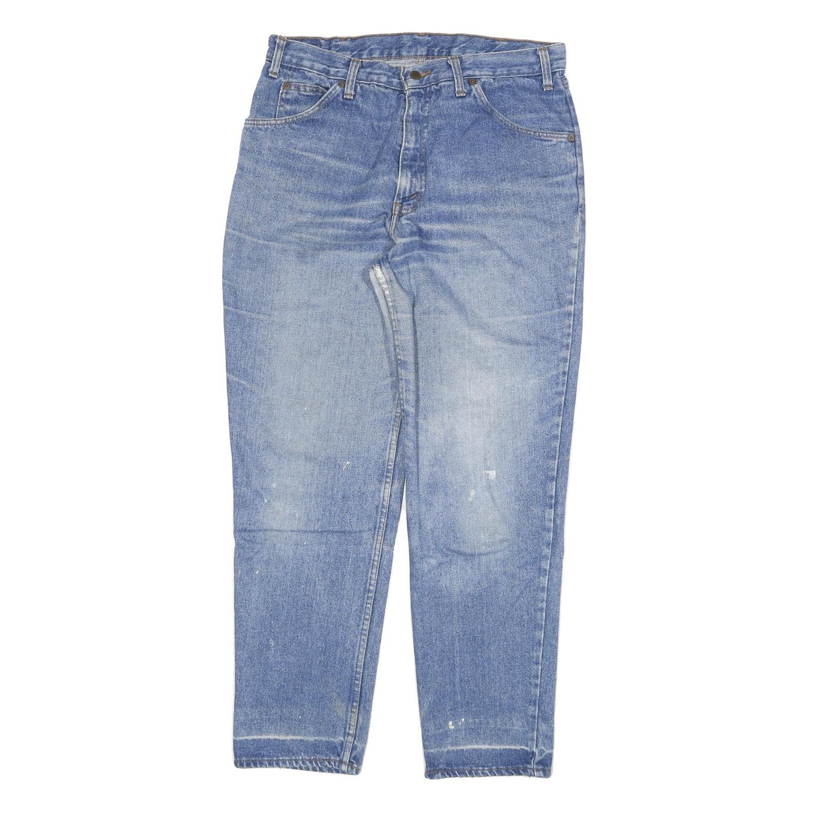 LEVI'S Mens Jeans Blue Relaxed Straight Denim Medium W32 L30 Classic Casual Zip Refurbished - N/A refurbished available on Cerqular
