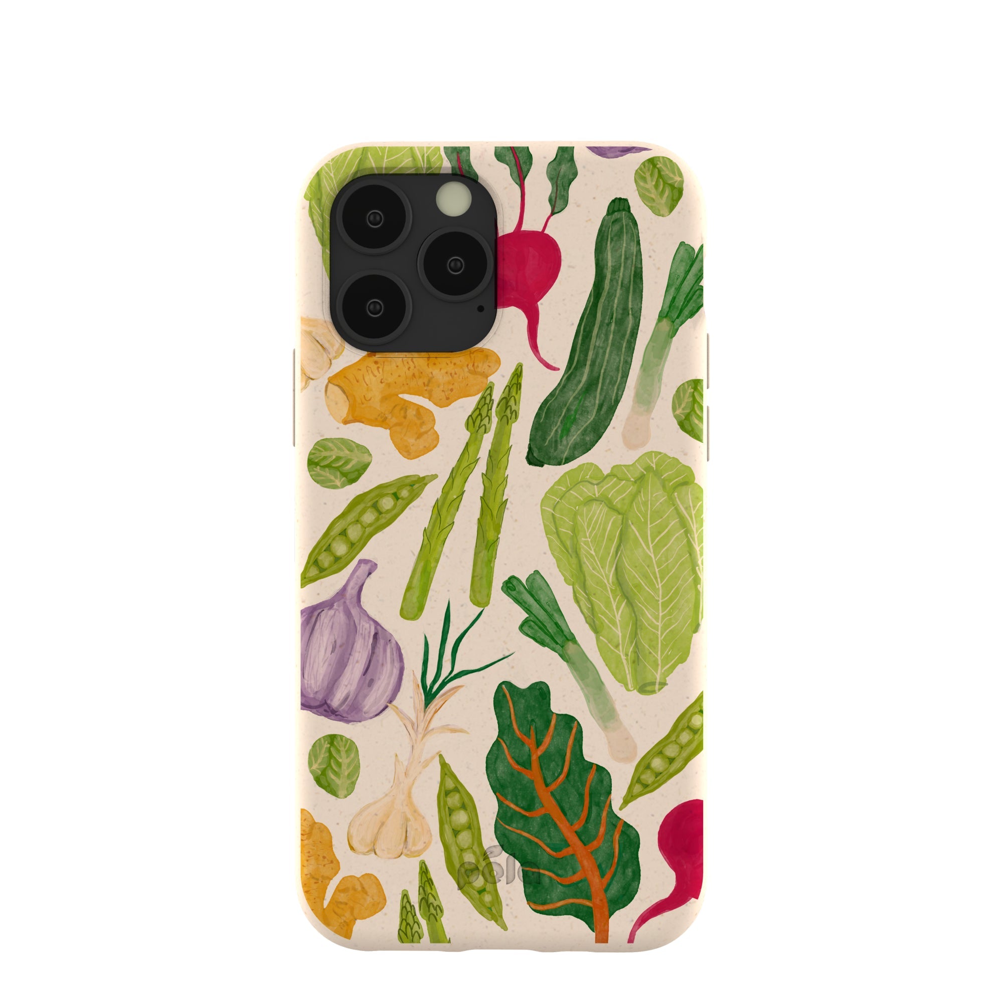Seashell Veggie Patch iPhone 11 Pro Case Refurbished - Pela Case refurbished available on Cerqular
