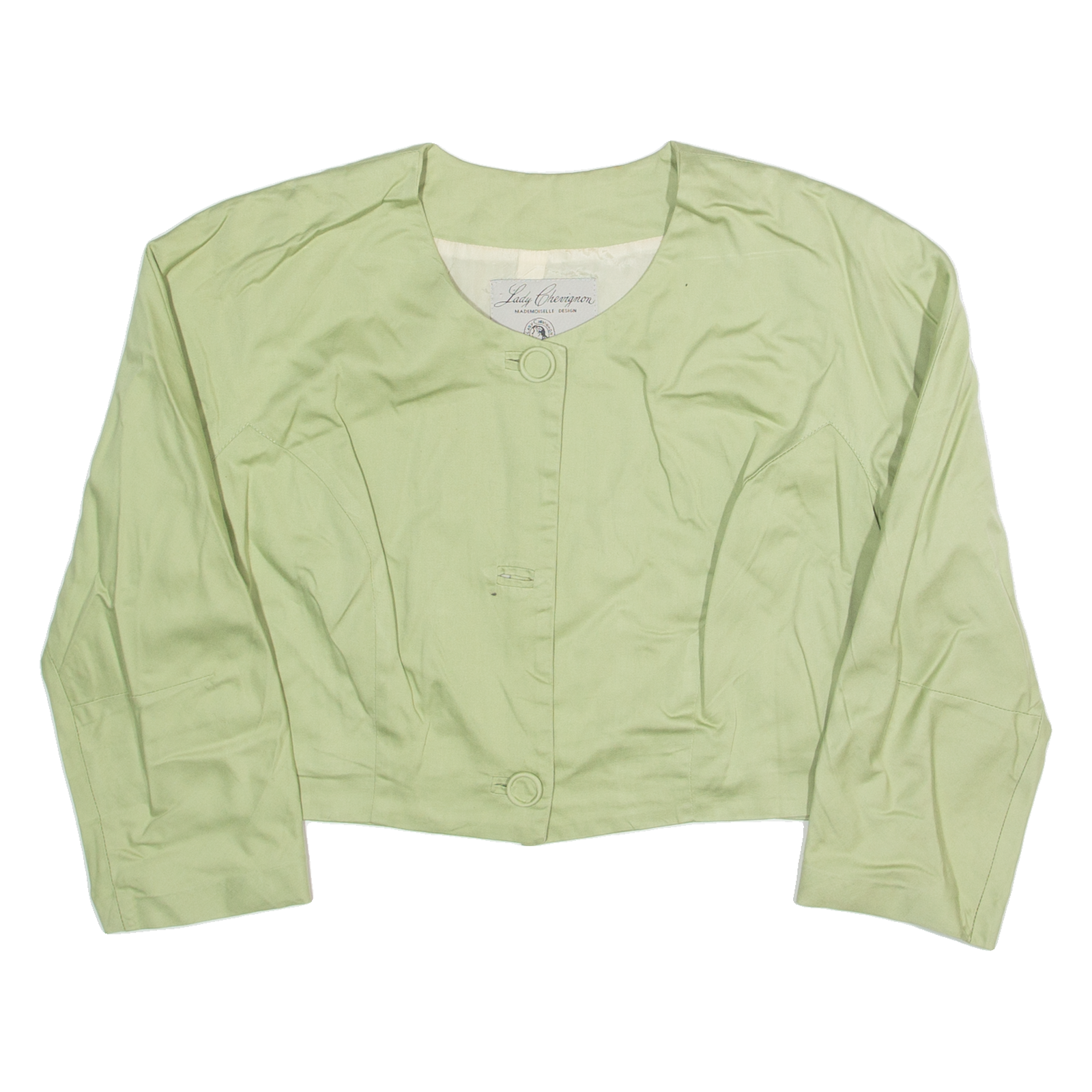 Buy LADY CHEVIGNON Cropped Womens Blazer Jacket Green 90s S Refurbished - $40.29 LADY CHEVIGNON Cropped Womens Blazer Jacket Green 90s S Refurbished - N/A refurbished available on Cerqular