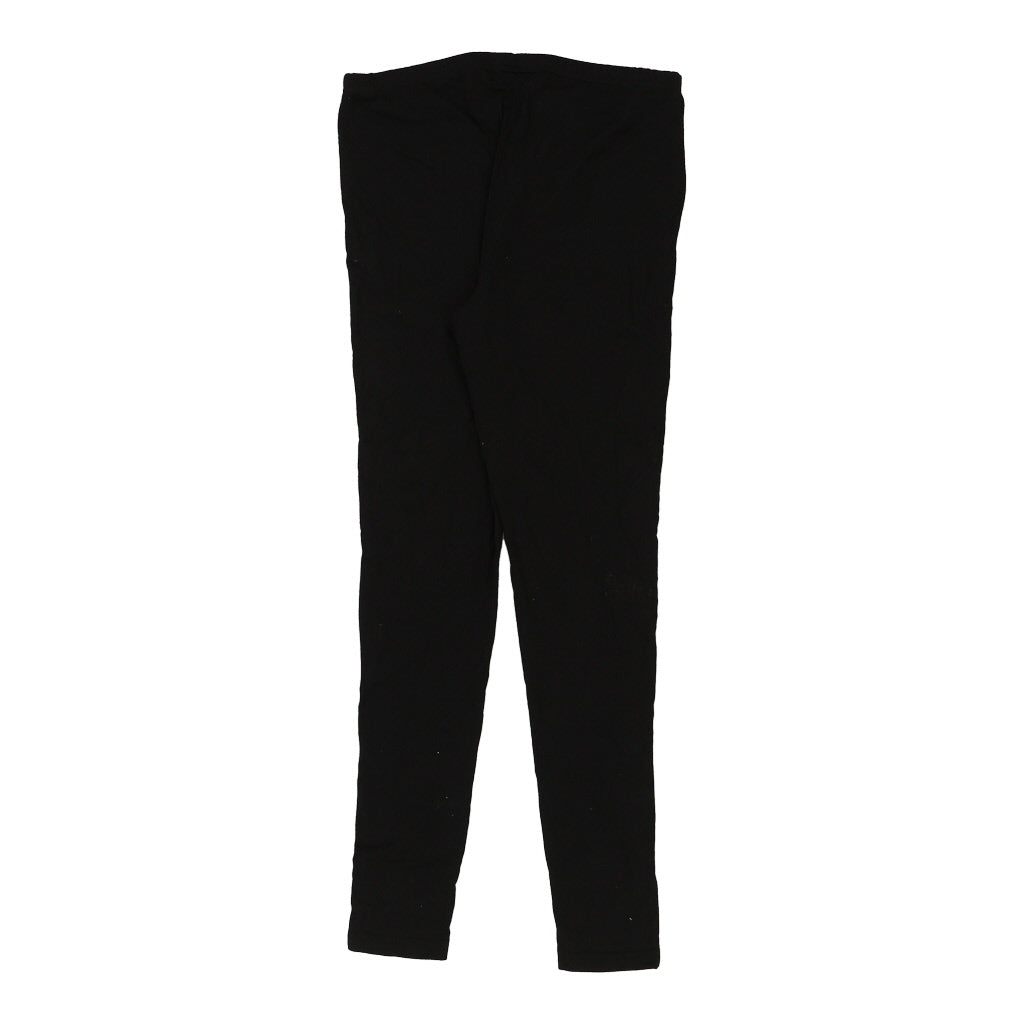 Avirex Leggings - Medium Black Cotton Refurbished - Thrifted (note: this is a term often used to describe second- refurbished available on Cerqular