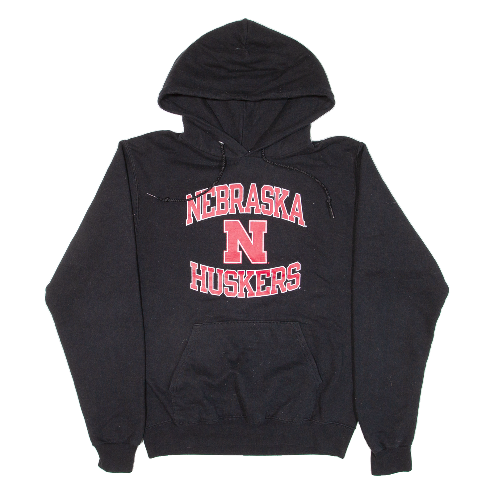 CHAMPION Nebraska Huskers Mens Black Hoodie USA S Refurbished - N/A refurbished available on Cerqular