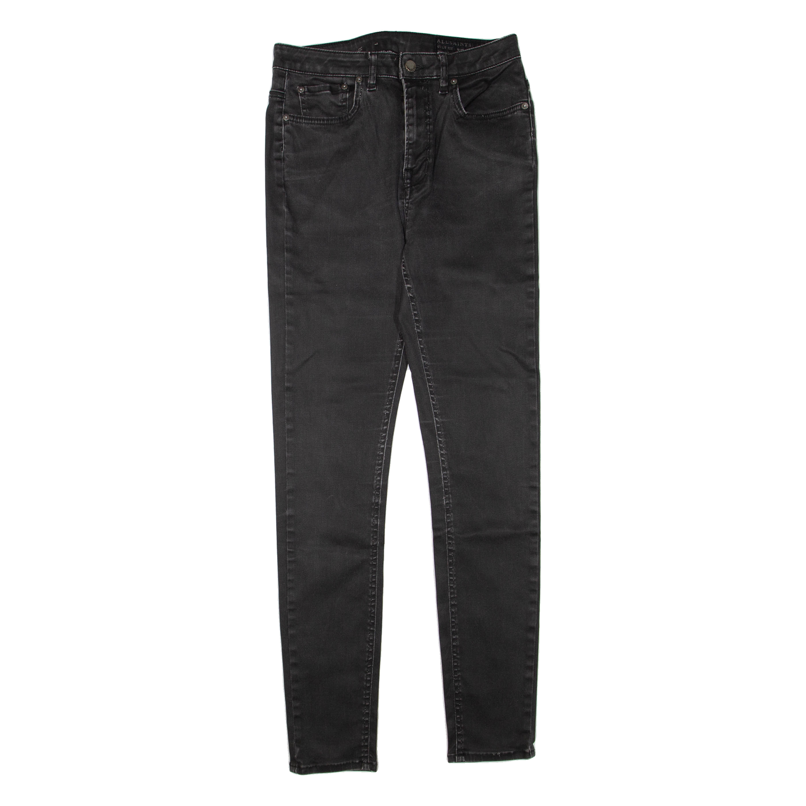 ALL SAINTS Mens Trousers Grey Regular Skinny W29 L30 Refurbished - N/A refurbished available on Cerqular