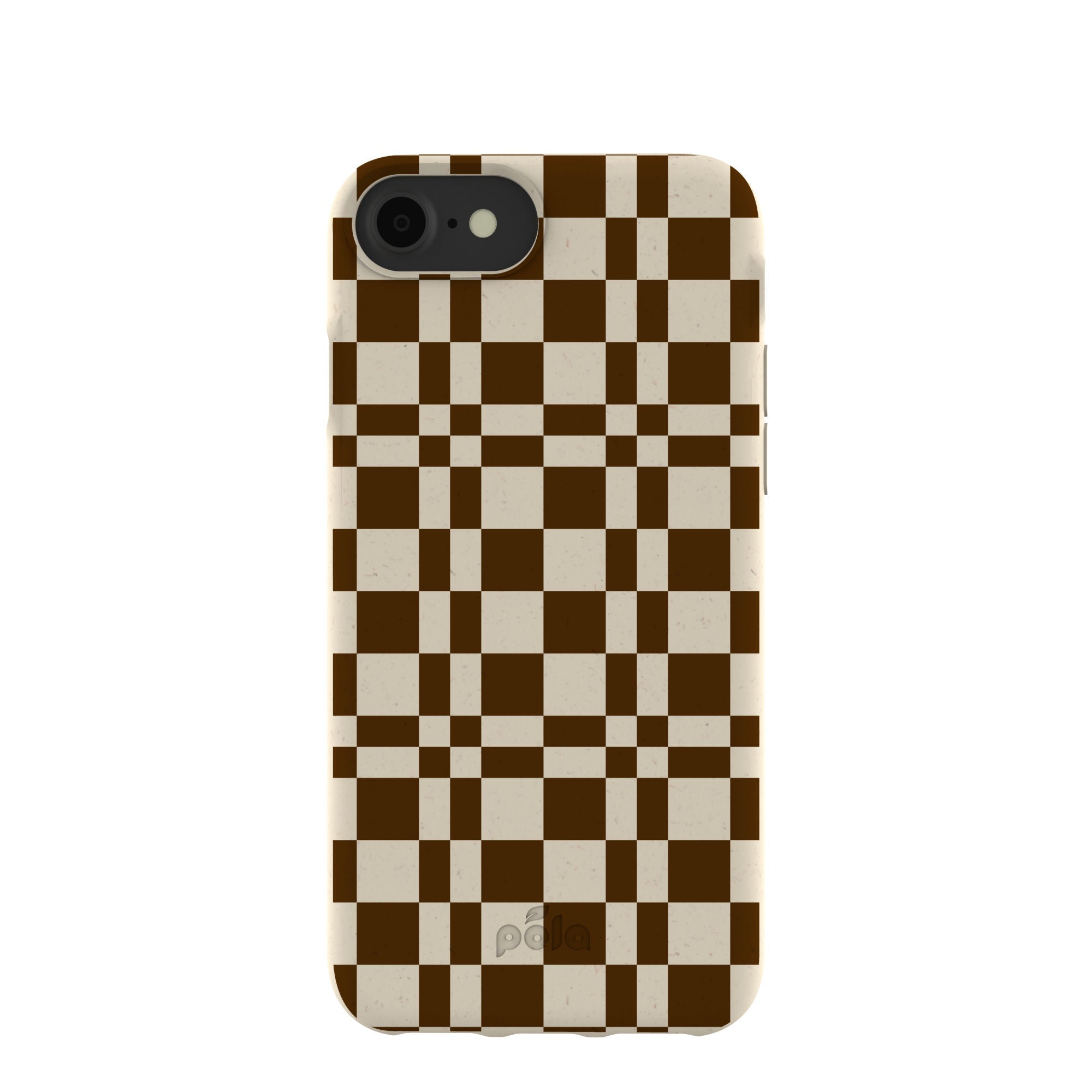 London Fog Chestnut Checkers iPhone 6/6s/7/8/SE Case Refurbished - Pela Case refurbished available on Cerqular