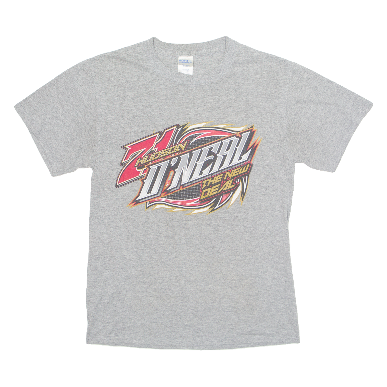 Hudson O'Neal Motorsport Mens T-Shirt Grey S Refurbished - N/A refurbished available on Cerqular