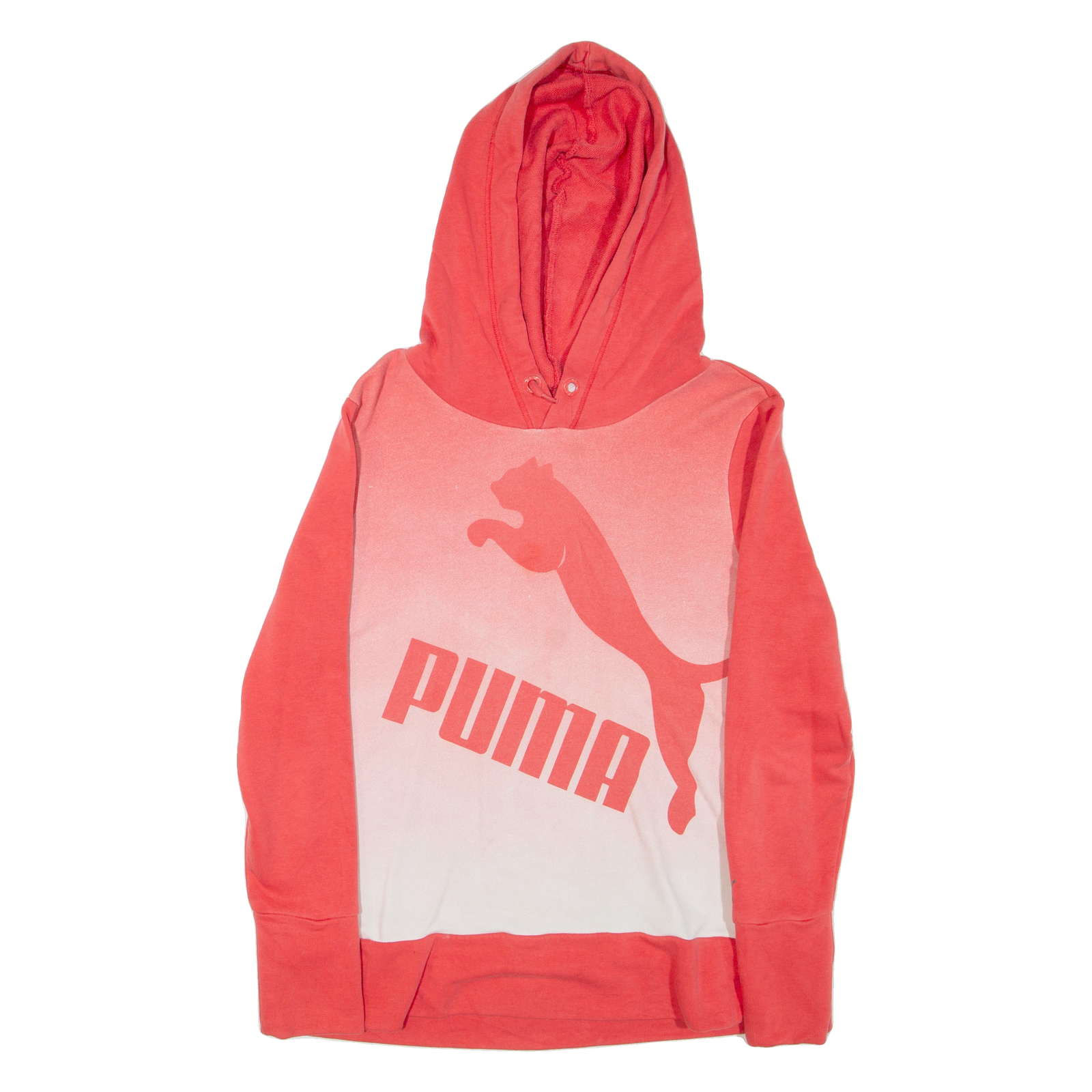 PUMA Womens Orange Hoodie L Refurbished - N/A refurbished available on Cerqular