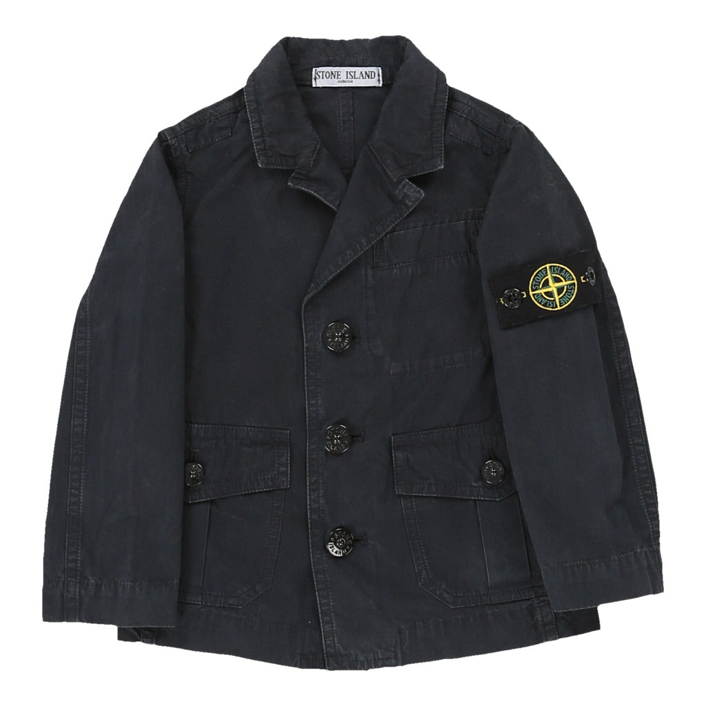2 Years Stone Island Blazer - 2XS Black Cotton | Size: xx-small Refurbished - N/A (Preloved Designer is not a specific brand, it refurbished available on Cerqular