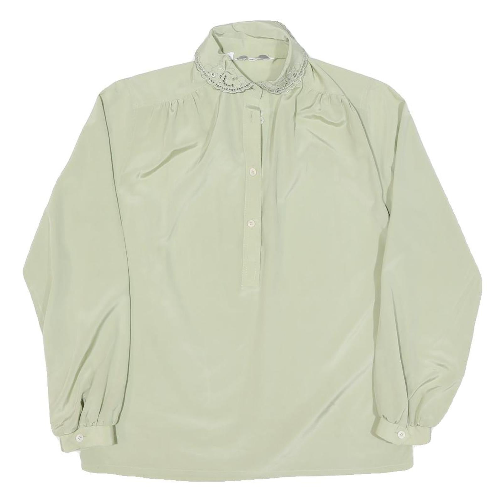 Buy SAPHIR Womens Cream Satin Blouse Long Sleeve Button Neck S Elegant Lightweight Refurbished - $18.19 SAPHIR Womens Cream Satin Blouse Long Sleeve Button Neck S Elegant Lightweight Refurbished - N/A refurbished available on Cerqular