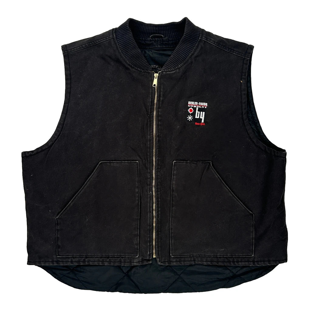 Buy Factory Authorized Parts North End Gilet - 2XL Black Cotton Refurbished - $60.29 Factory Authorized Parts North End Gilet - 2XL Black Cotton Refurbished - Thrifted (note: this is a term often used to describe second- refurbished available on Cerqular