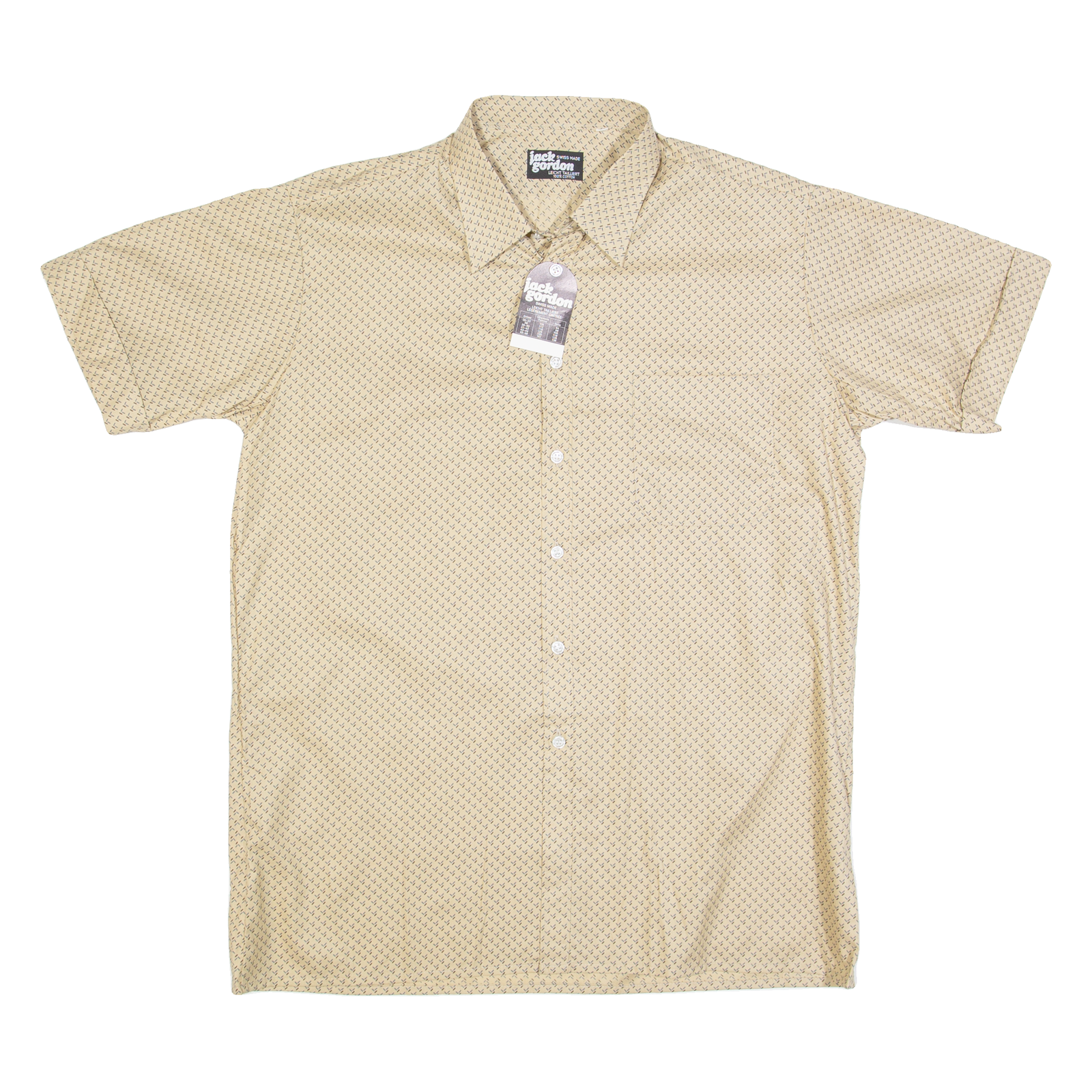 Buy JACK GORON Mens Shirt Beige 90s Crazy Pattern L Refurbished - $18.19 JACK GORON Mens Shirt Beige 90s Crazy Pattern L Refurbished - N/A refurbished available on Cerqular