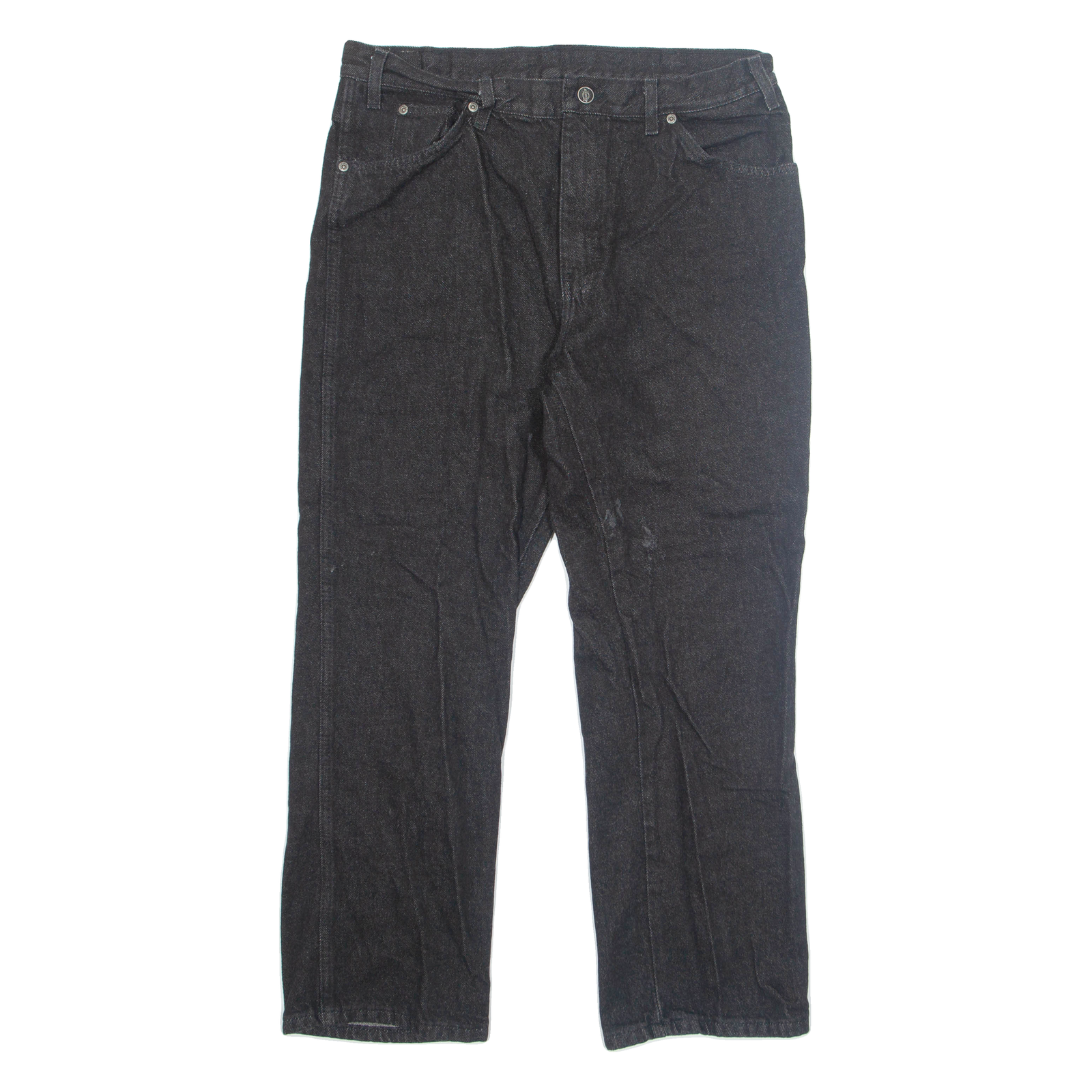 DICKIES Mens Jeans Black Regular Straight W36 L30 Refurbished - N/A refurbished available on Cerqular