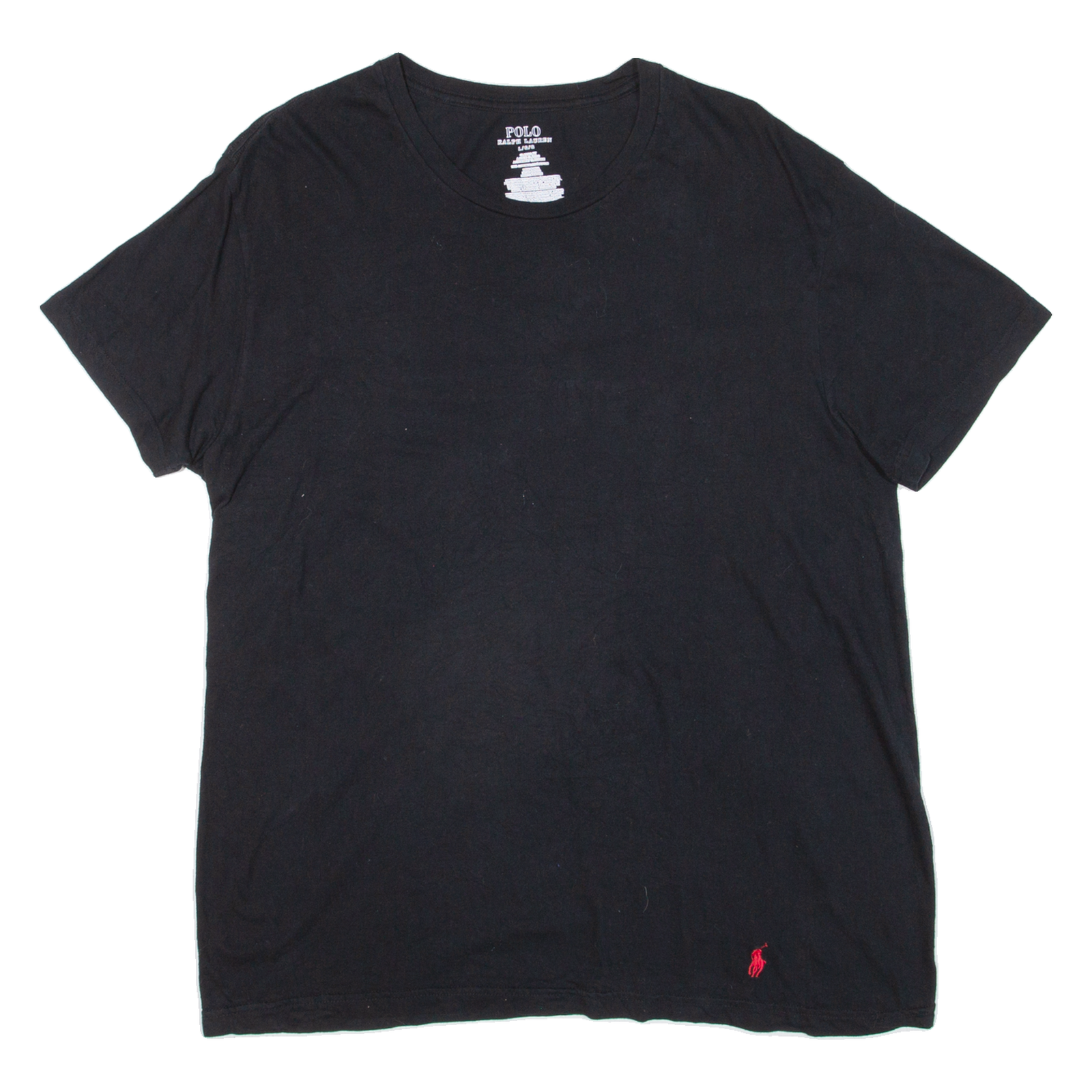 POLO RALPH LAUREN Mens T-Shirt Black L Refurbished - N/A refurbished available on Cerqular