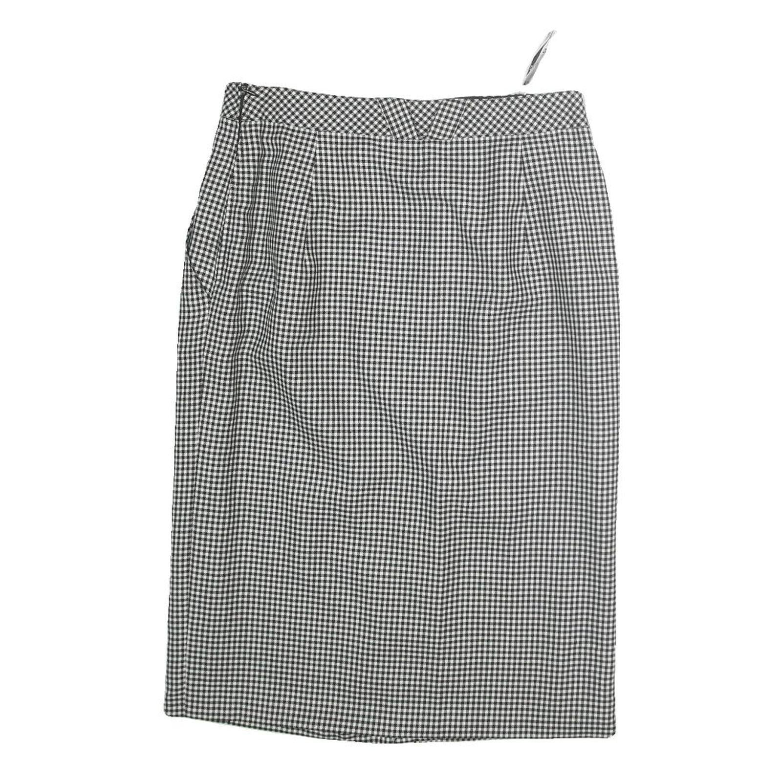 Buy HAMMER Womens Black & White Check Pencil Knee Length Cotton Blend Skirt M Office Refurbished - $19.49 HAMMER Womens Black & White Check Pencil Knee Length Cotton Blend Skirt M Office Refurbished - N/A refurbished available on Cerqular
