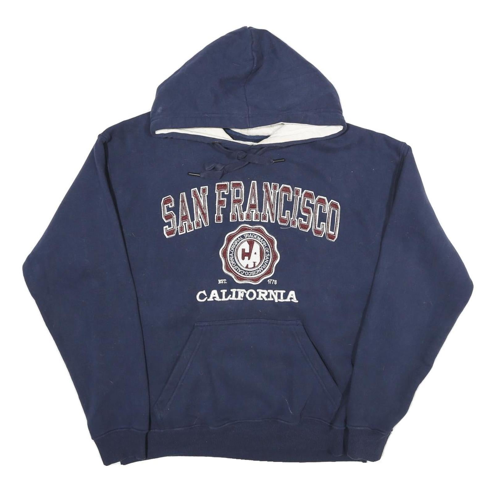 Buy CITYWEAR Mens Navy Blue San Francisco Cotton Pullover Hoodie L Refurbished - $38.99 CITYWEAR Mens Navy Blue San Francisco Cotton Pullover Hoodie L Refurbished - N/A refurbished available on Cerqular