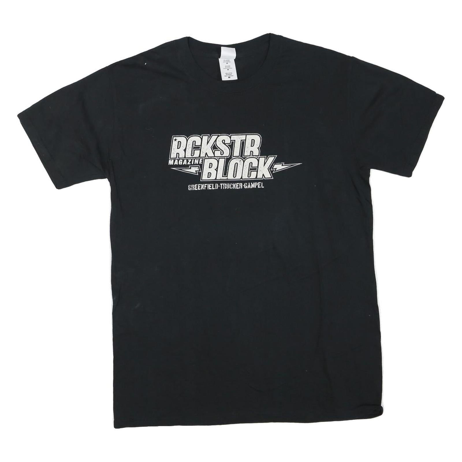 Buy GILDAN Mens Black Rckstr Block Graphic T-Shirt M Short Sleeve Crew Neck Casual Refurbished - $12.99 GILDAN Mens Black Rckstr Block Graphic T-Shirt M Short Sleeve Crew Neck Casual Refurbished - N/A refurbished available on Cerqular
