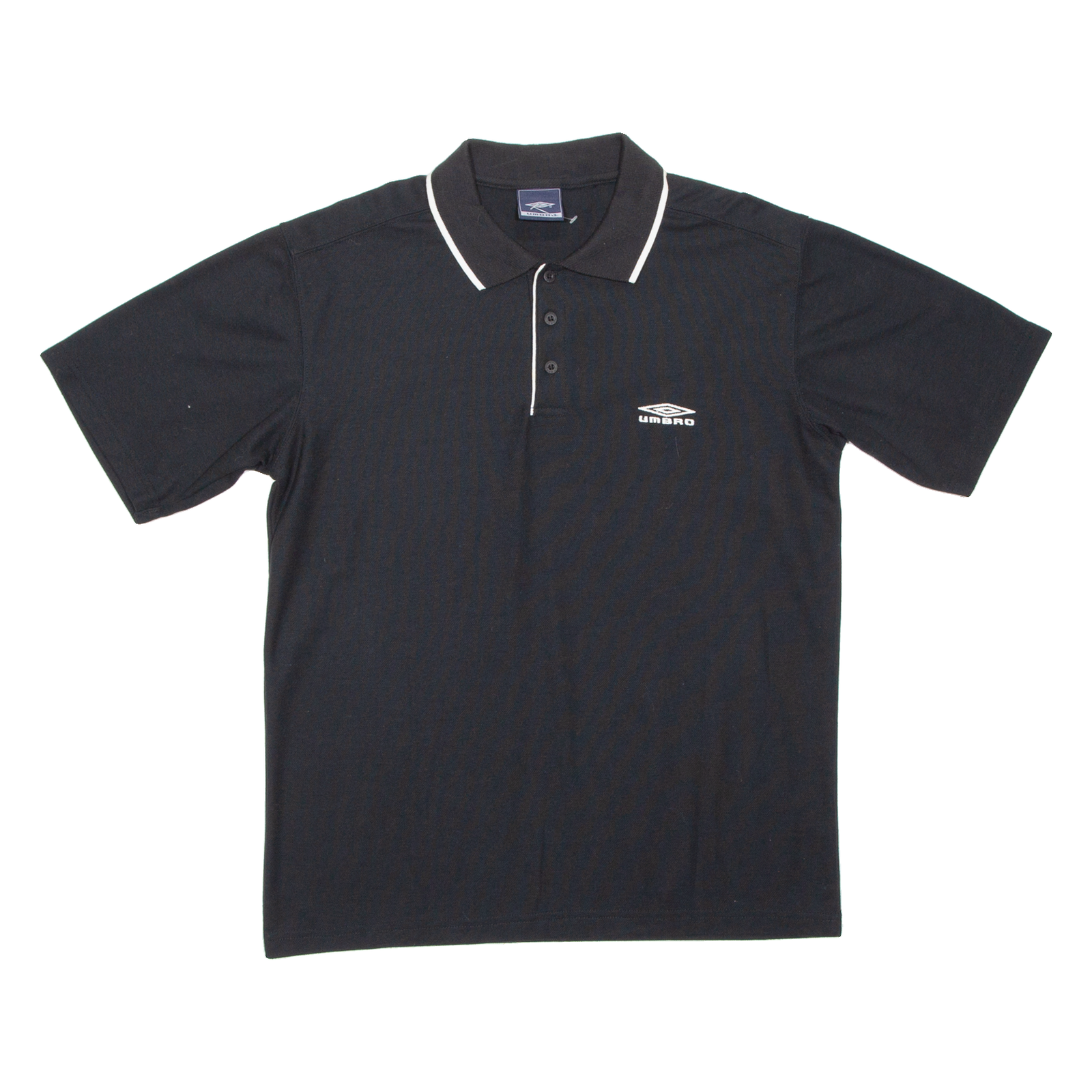 UMBRO Mens Polo Shirt Black M Refurbished - N/A refurbished available on Cerqular