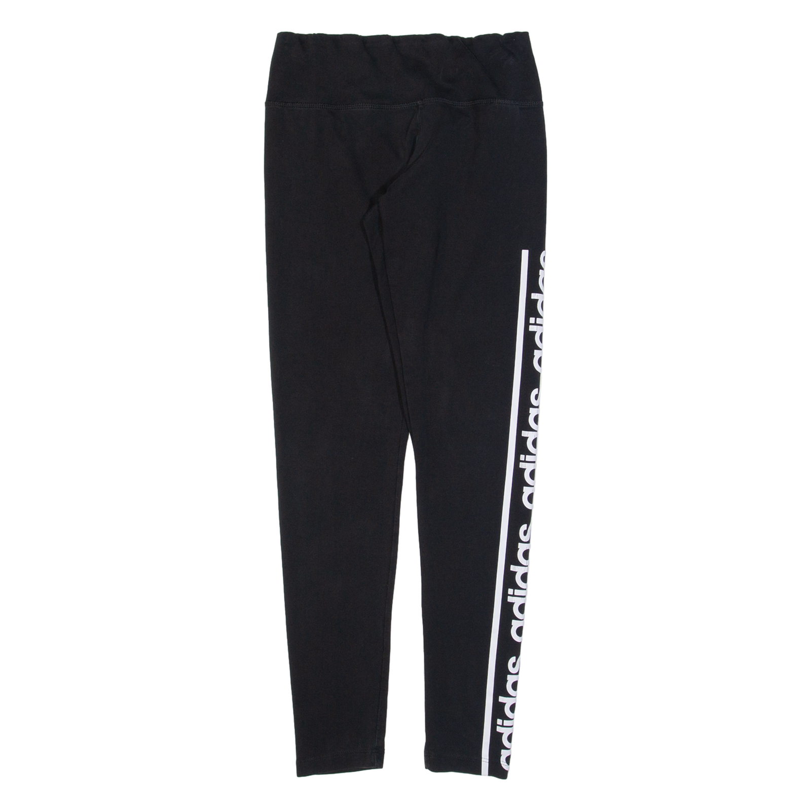 ADIDAS Womens Leggings Black Skinny S W24 L28 Refurbished - N/A refurbished available on Cerqular