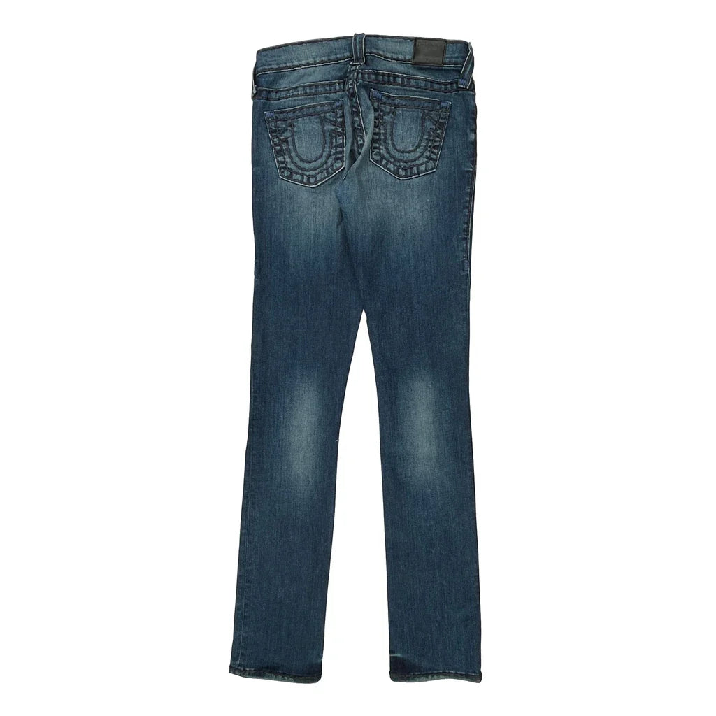 True Religion Jeans - 26W UK 6 Blue Cotton Refurbished - Thrifted (note: this is a term often used to describe second- refurbished available on Cerqular