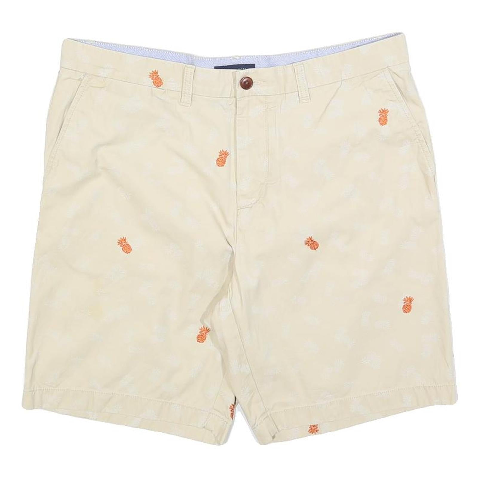 Buy TOMMY HILFIGER Mens Beige Pineapple Embroidered Casual Shorts L W36 Summer Refurbished - $33.79 TOMMY HILFIGER Mens Beige Pineapple Embroidered Casual Shorts L W36 Summer Refurbished - N/A refurbished available on Cerqular