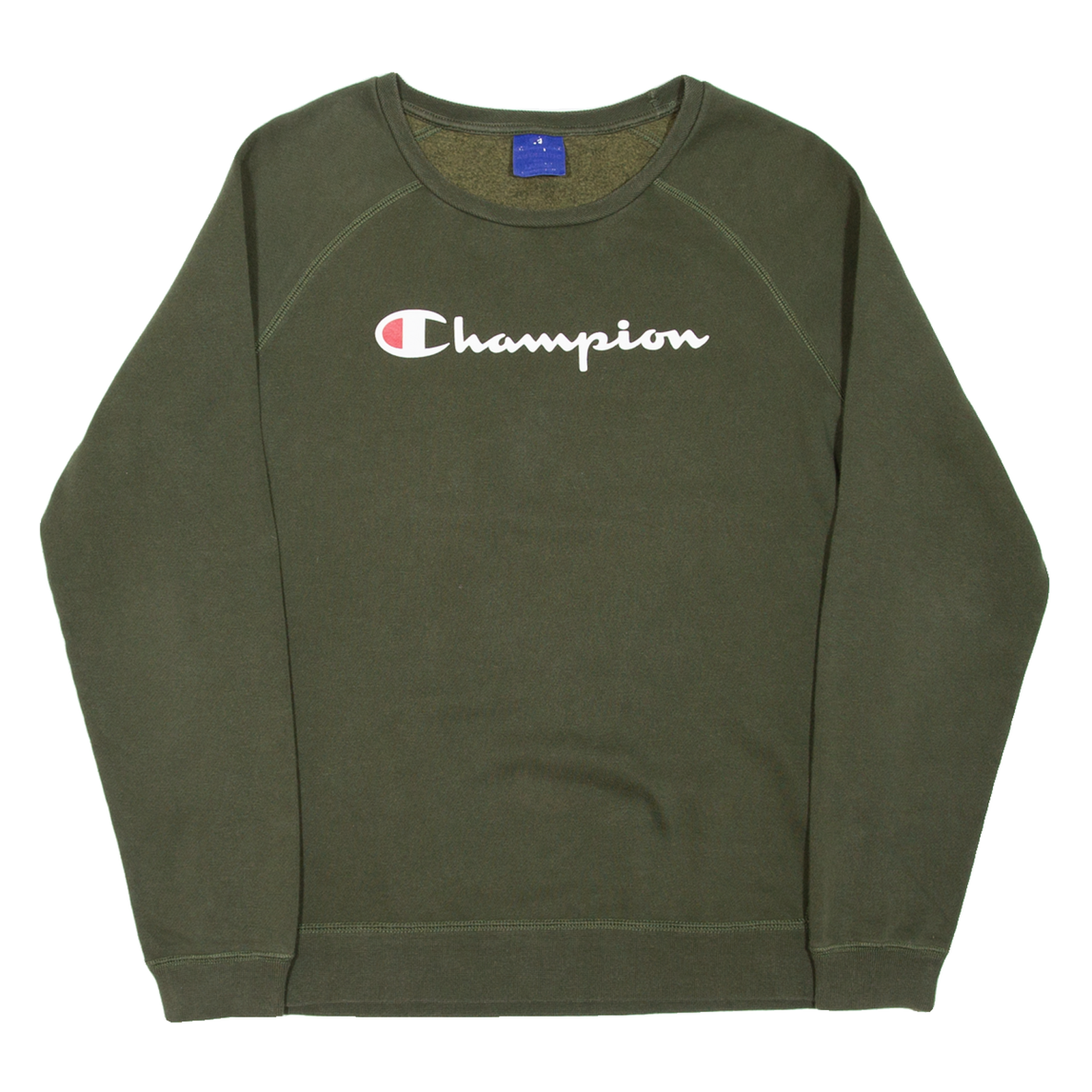 CHAMPION Womens Sweatshirt Green L Refurbished - N/A refurbished available on Cerqular