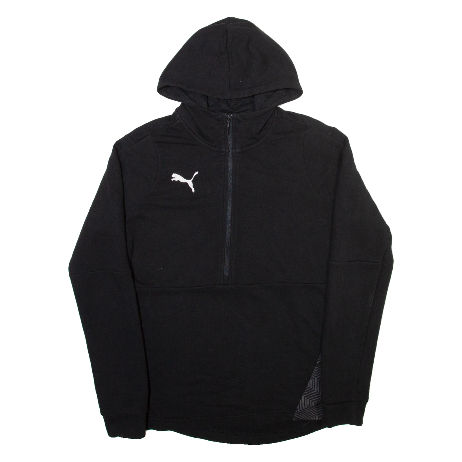 PUMA Mens Black Hoodie S Refurbished - N/A refurbished available on Cerqular