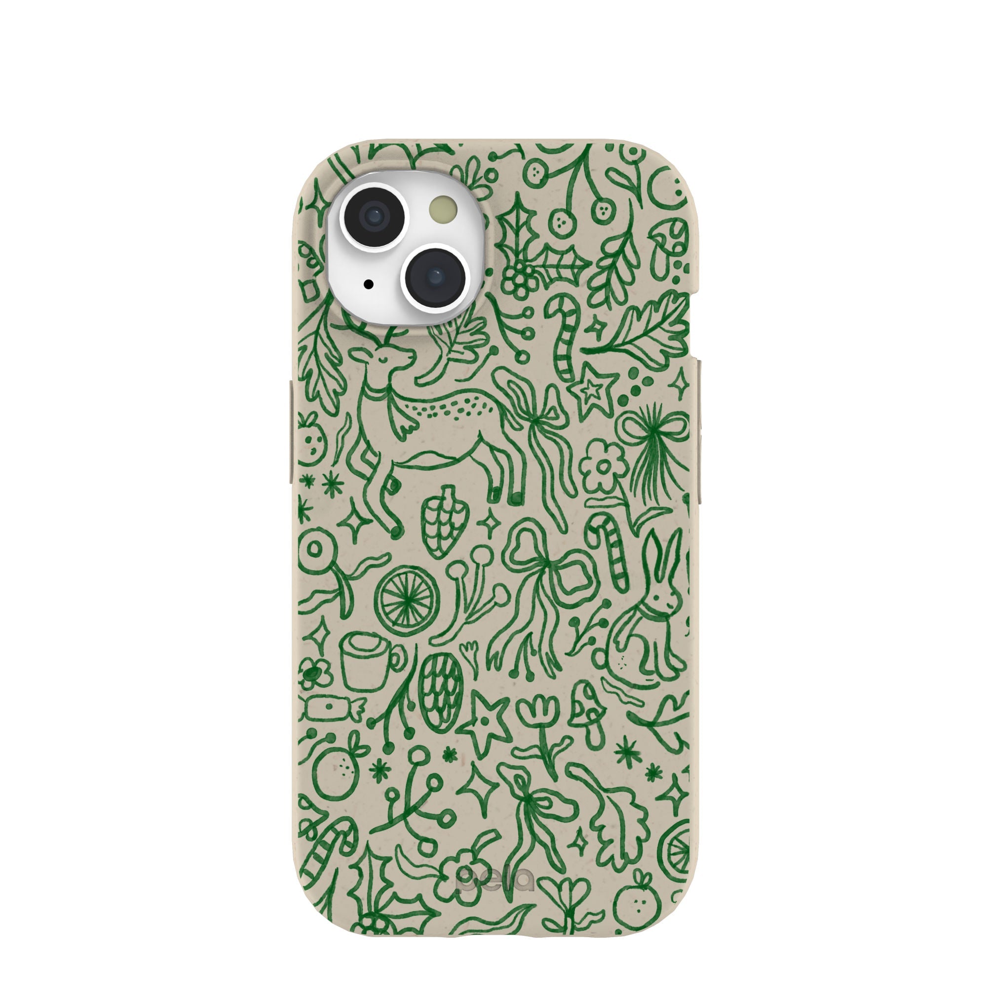 London Fog Cozy Woodland iPhone 15 Case Refurbished - Pela Case refurbished available on Cerqular