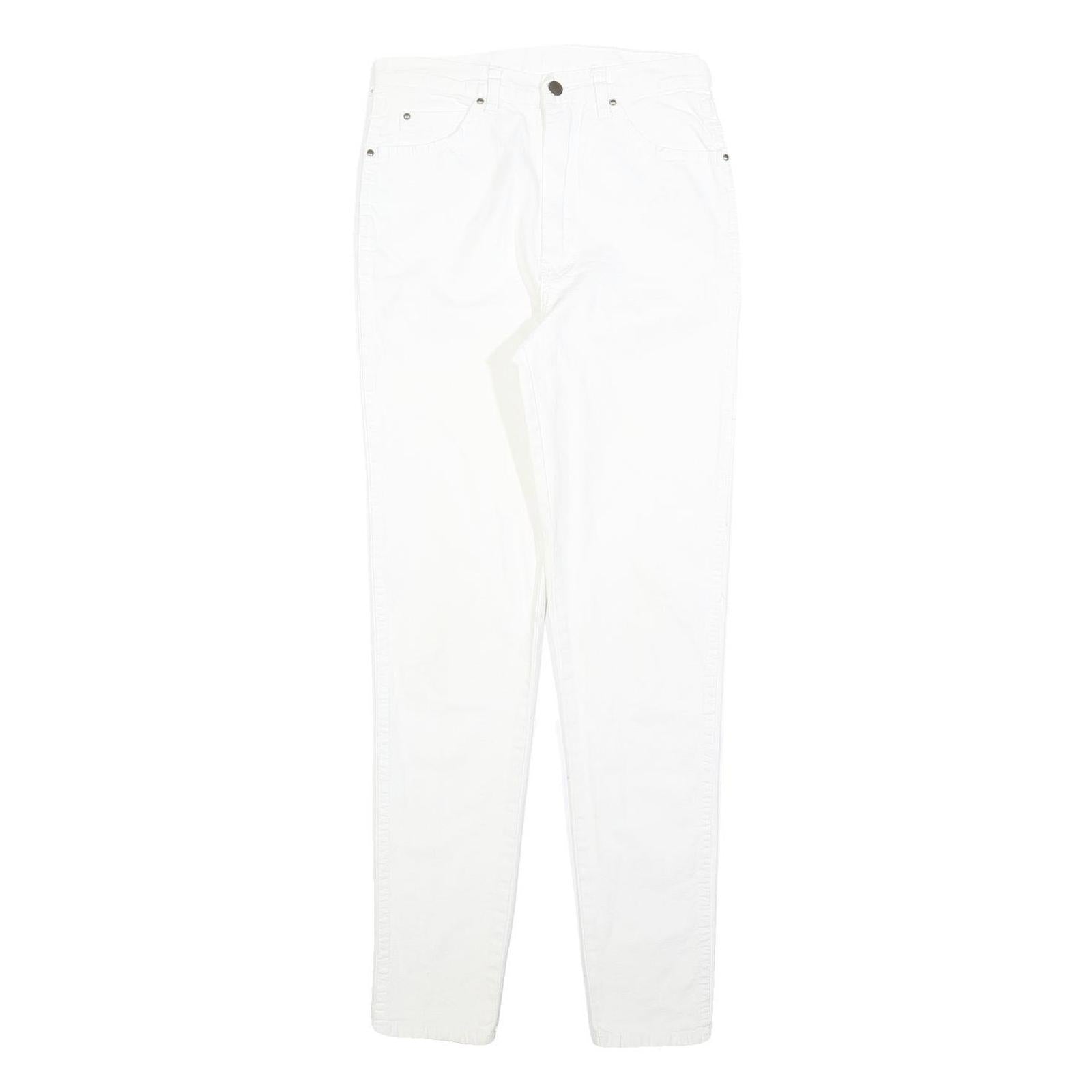 CHARLES VOGELE Womens Jeans White Slim Skinny Denim W26 L30 Zip Cotton Blend Refurbished - N/A refurbished available on Cerqular