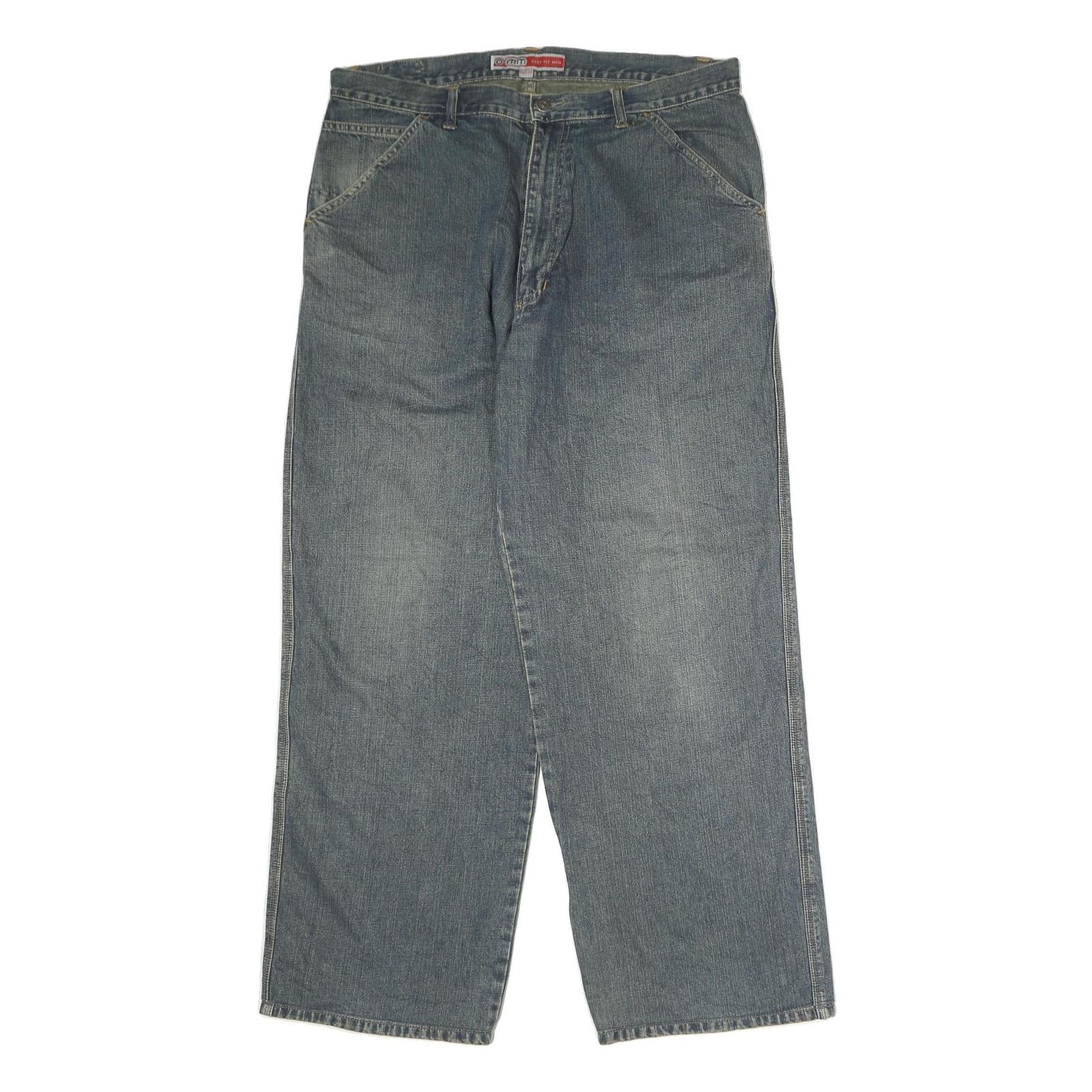Buy OMM Mens Regular Fit Blue Denim Jeans W38 L31 Casual Zip Cotton Classic Refurbished - $20.79 OMM Mens Regular Fit Blue Denim Jeans W38 L31 Casual Zip Cotton Classic Refurbished - N/A refurbished available on Cerqular