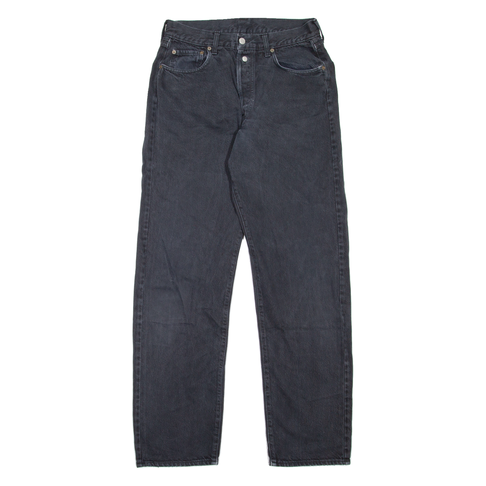 REPLAY 901 Mens Jeans Black Regular Straight W30 L33 Refurbished - N/A refurbished available on Cerqular