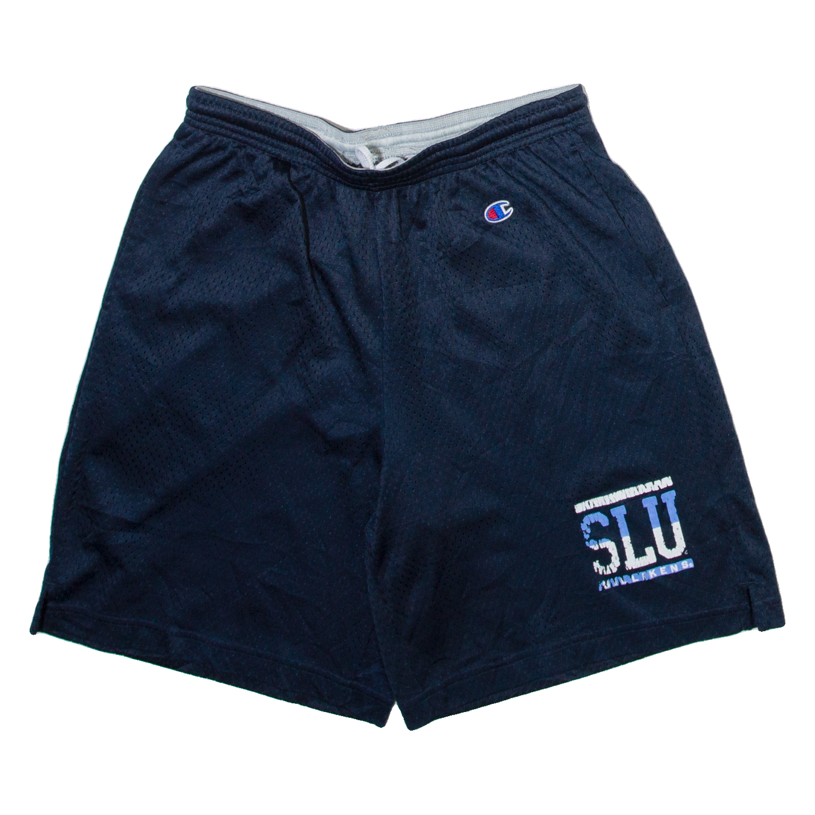 CHAMPION Mens Casual Shorts Blue Relaxed M W27 Refurbished - N/A refurbished available on Cerqular