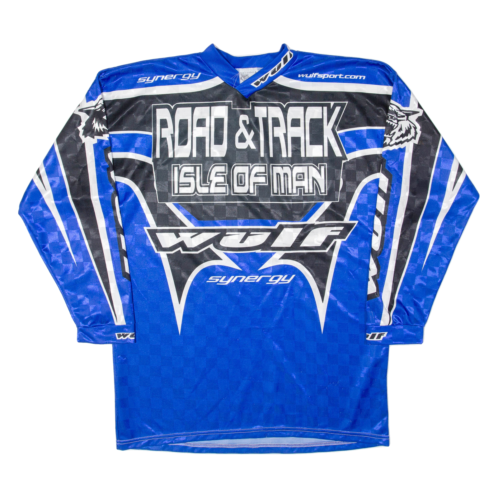 WULFSPORT Mens Jersey Blue Long Sleeve V-Neck M Refurbished - N/A refurbished available on Cerqular