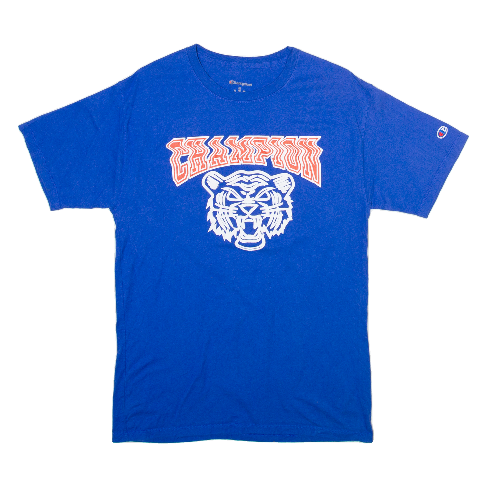 CHAMPION Mens T-Shirt Blue M Refurbished - N/A refurbished available on Cerqular
