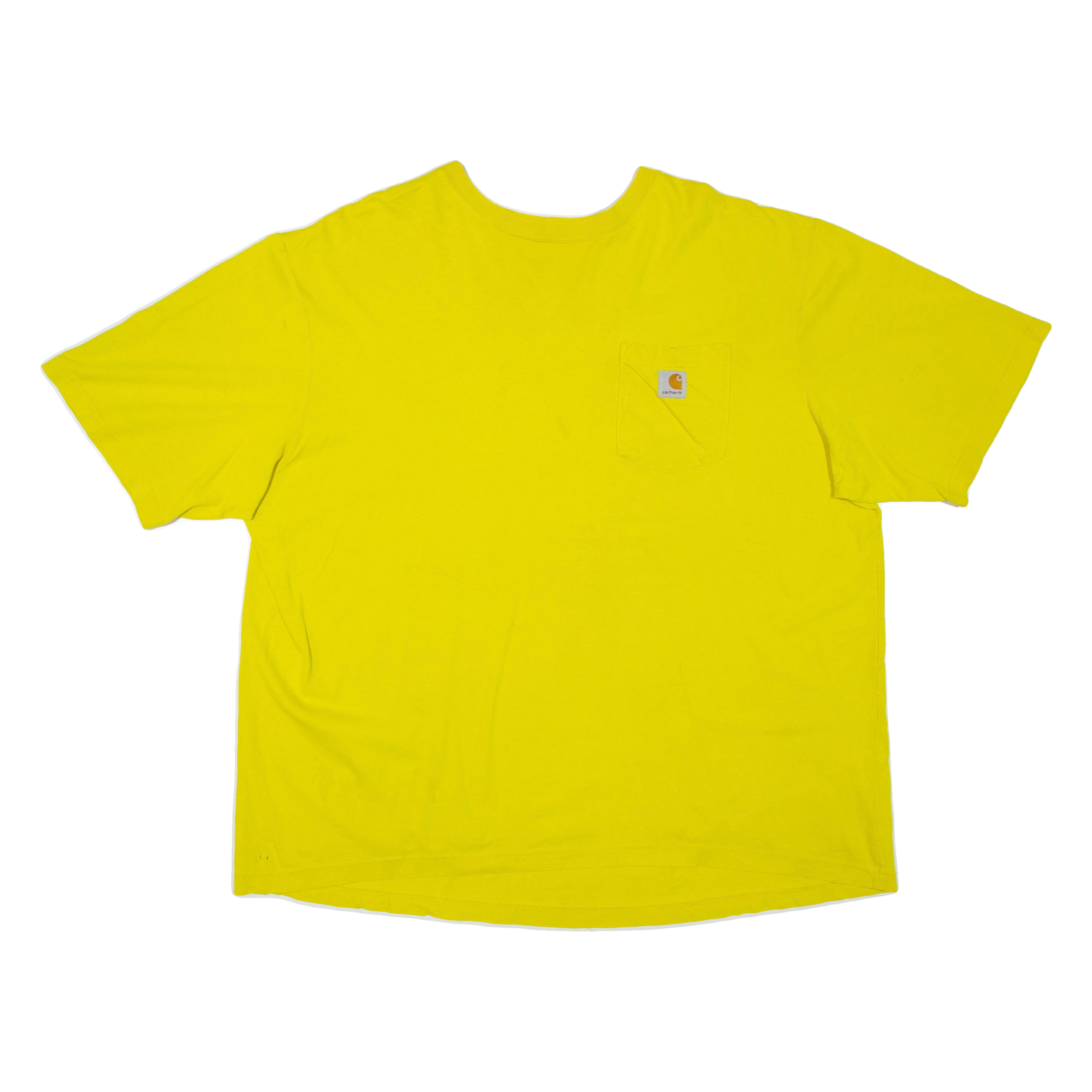 CARHARTT Mens T-Shirt Yellow 2XL Refurbished - N/A refurbished available on Cerqular