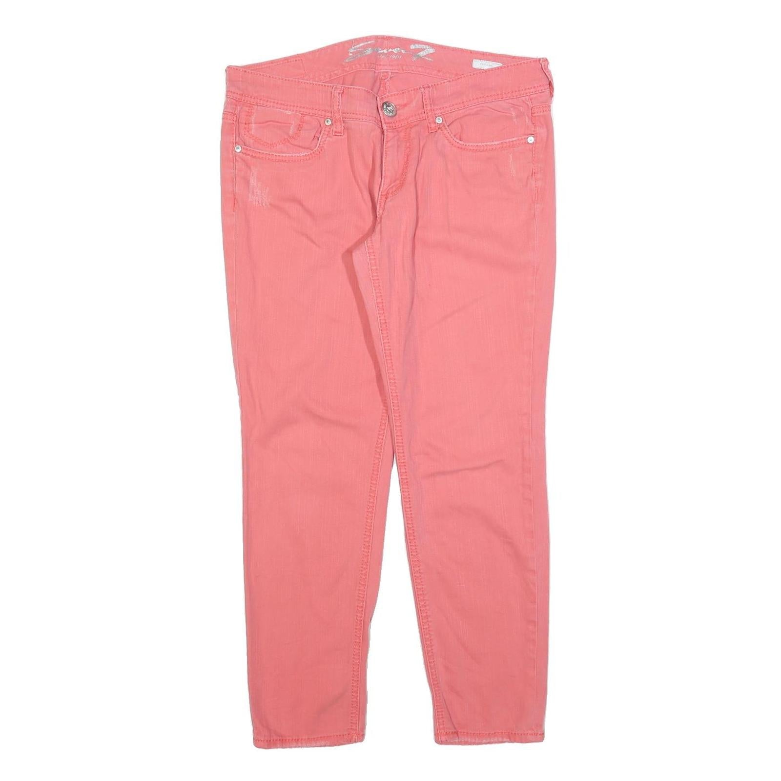 Buy 7 FOR ALL MANKIND Womens Slim Pink Denim Jeans W36 L28 Stylish Cotton Blend Zip Refurbished - $41.59 7 FOR ALL MANKIND Womens Slim Pink Denim Jeans W36 L28 Stylish Cotton Blend Zip Refurbished - N/A refurbished available on Cerqular