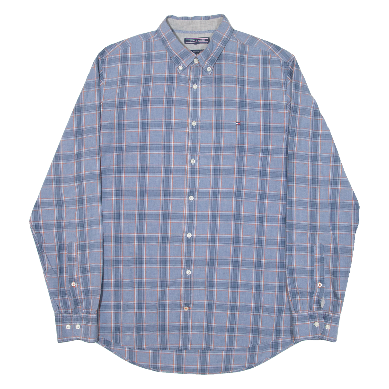 Buy TOMMY HILFIGER New York Fit Mens Shirt Blue Check Long Sleeve L Refurbished - $28.59 TOMMY HILFIGER New York Fit Mens Shirt Blue Check Long Sleeve L Refurbished - N/A refurbished available on Cerqular