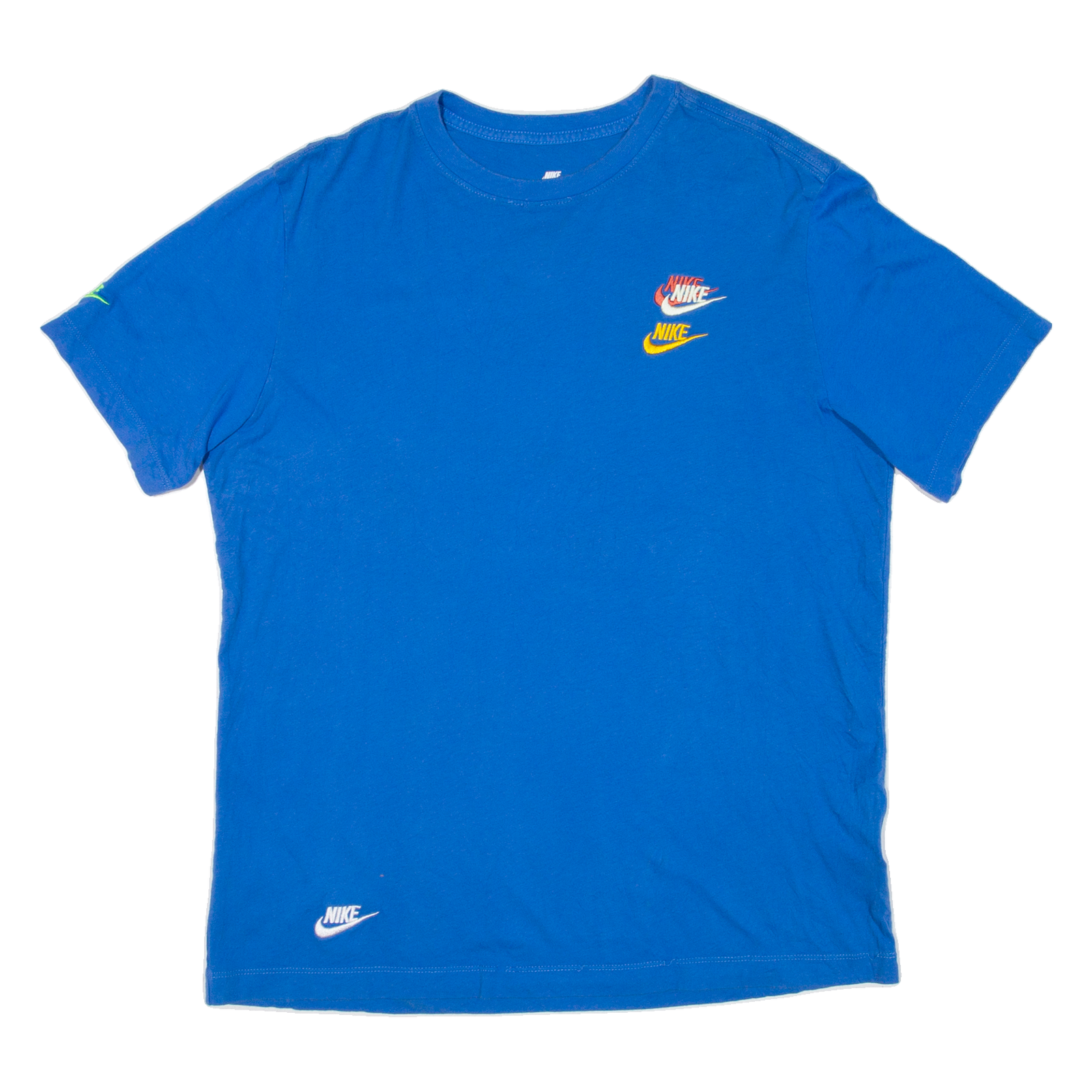 NIKE Mens T-Shirt Blue M Refurbished - N/A refurbished available on Cerqular