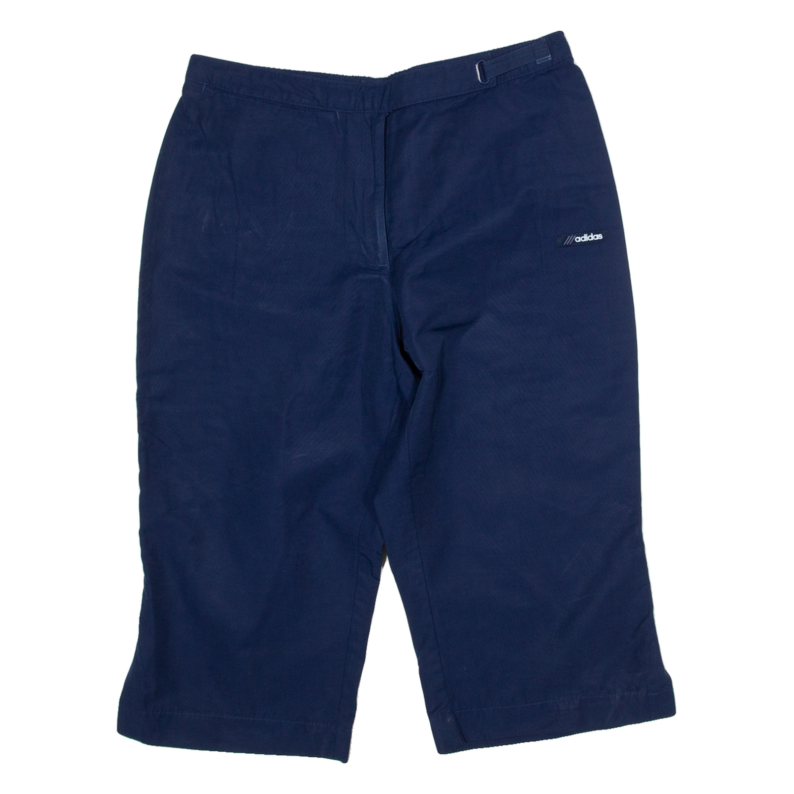 ADIDAS Womens Casual Shorts Blue UK 14 W30 Refurbished - N/A refurbished available on Cerqular