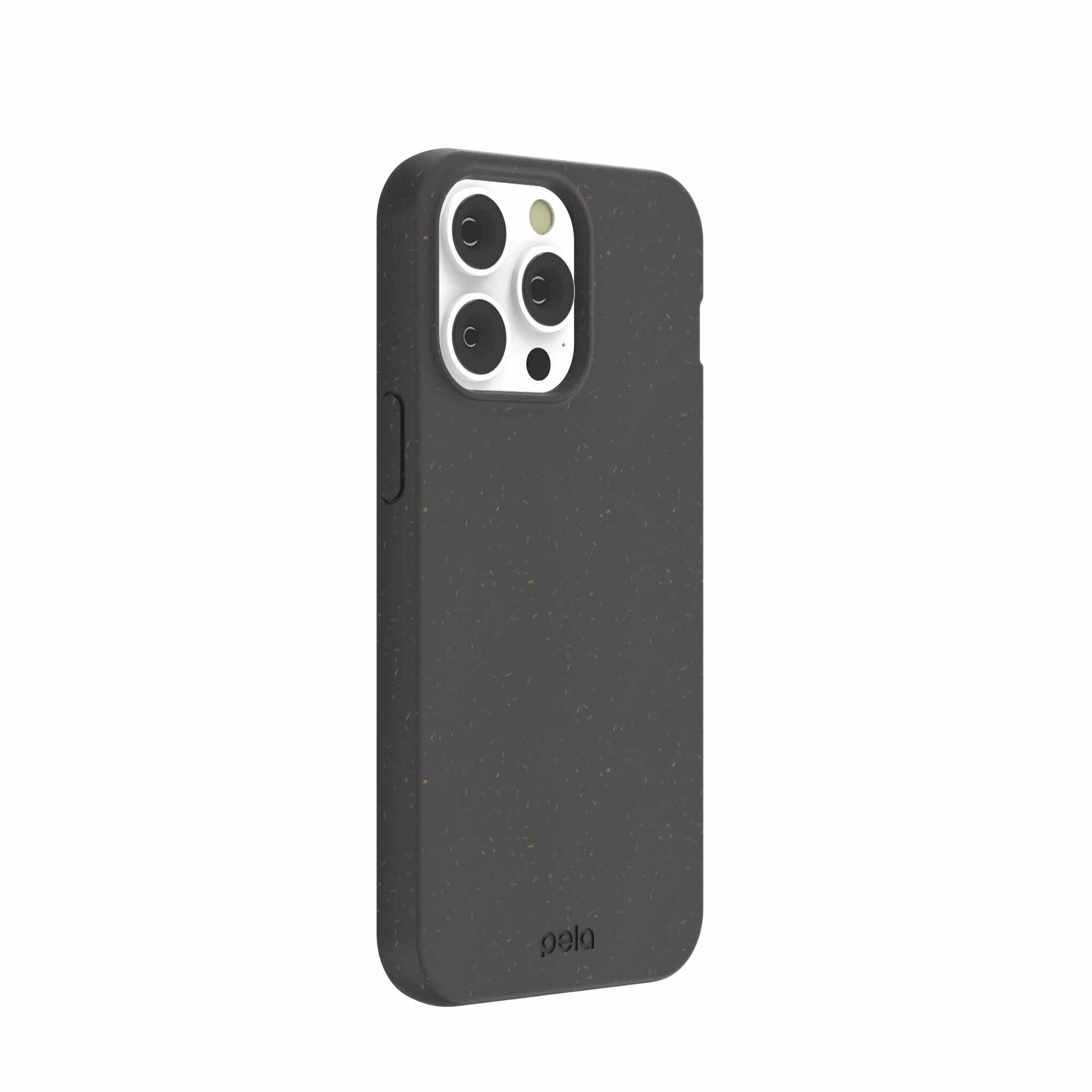 Black iPhone 14 Pro Max Case Refurbished - Pela Case refurbished available on Cerqular