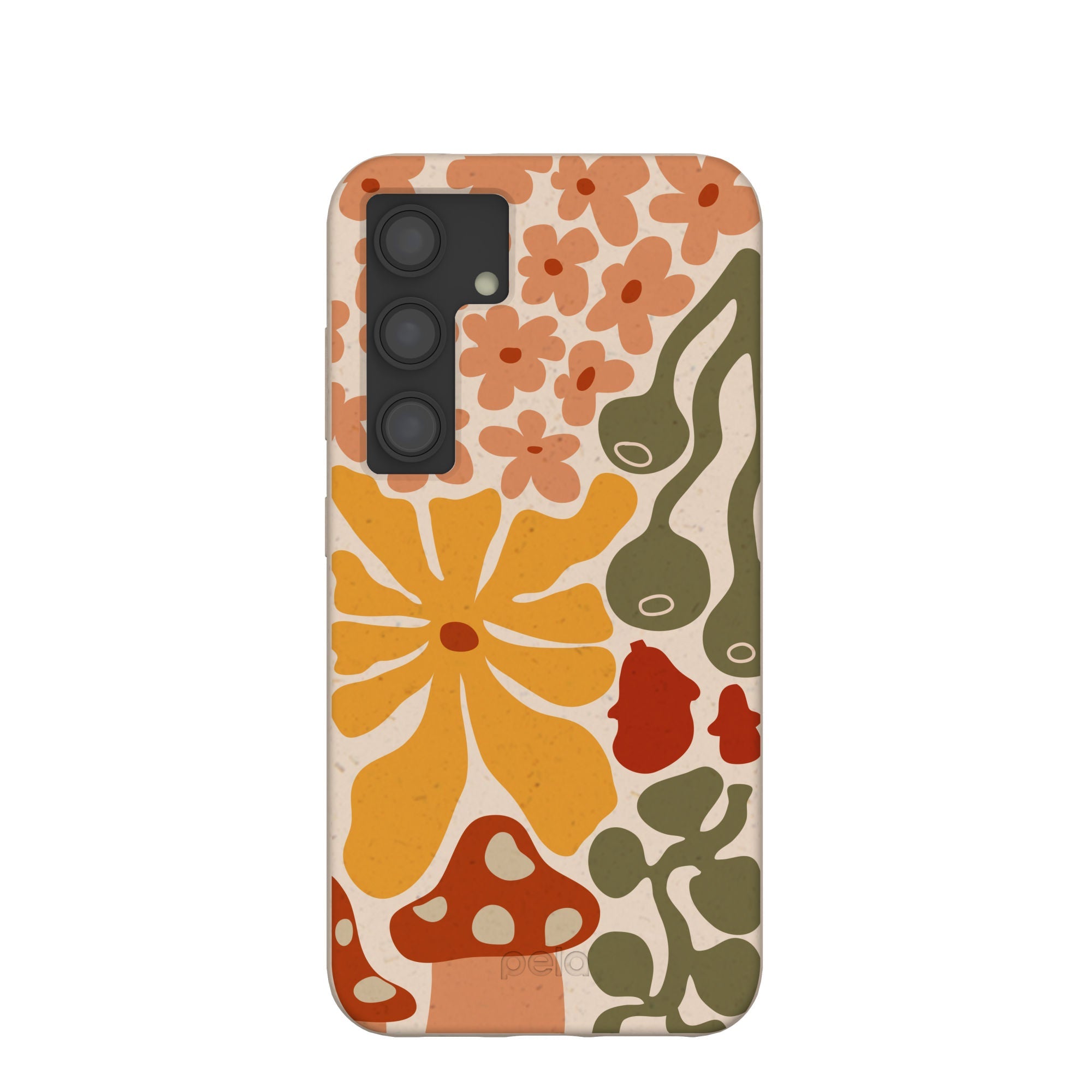 Seashell Fall Flourish Samsung Galaxy S24 Case Refurbished - Pela Case refurbished available on Cerqular