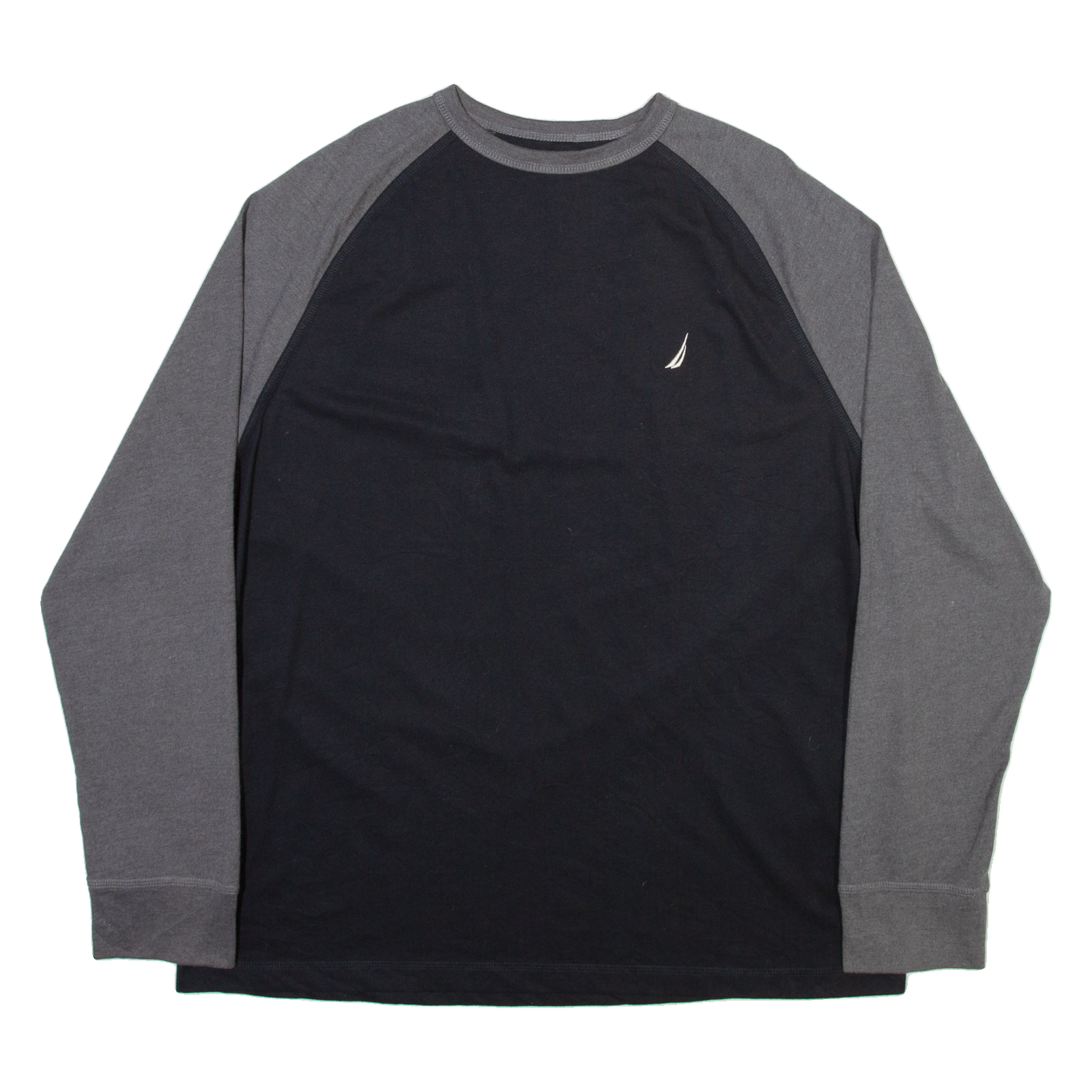 NAUTICA Mens T-Shirt Black Long Sleeve XL Refurbished - N/A refurbished available on Cerqular