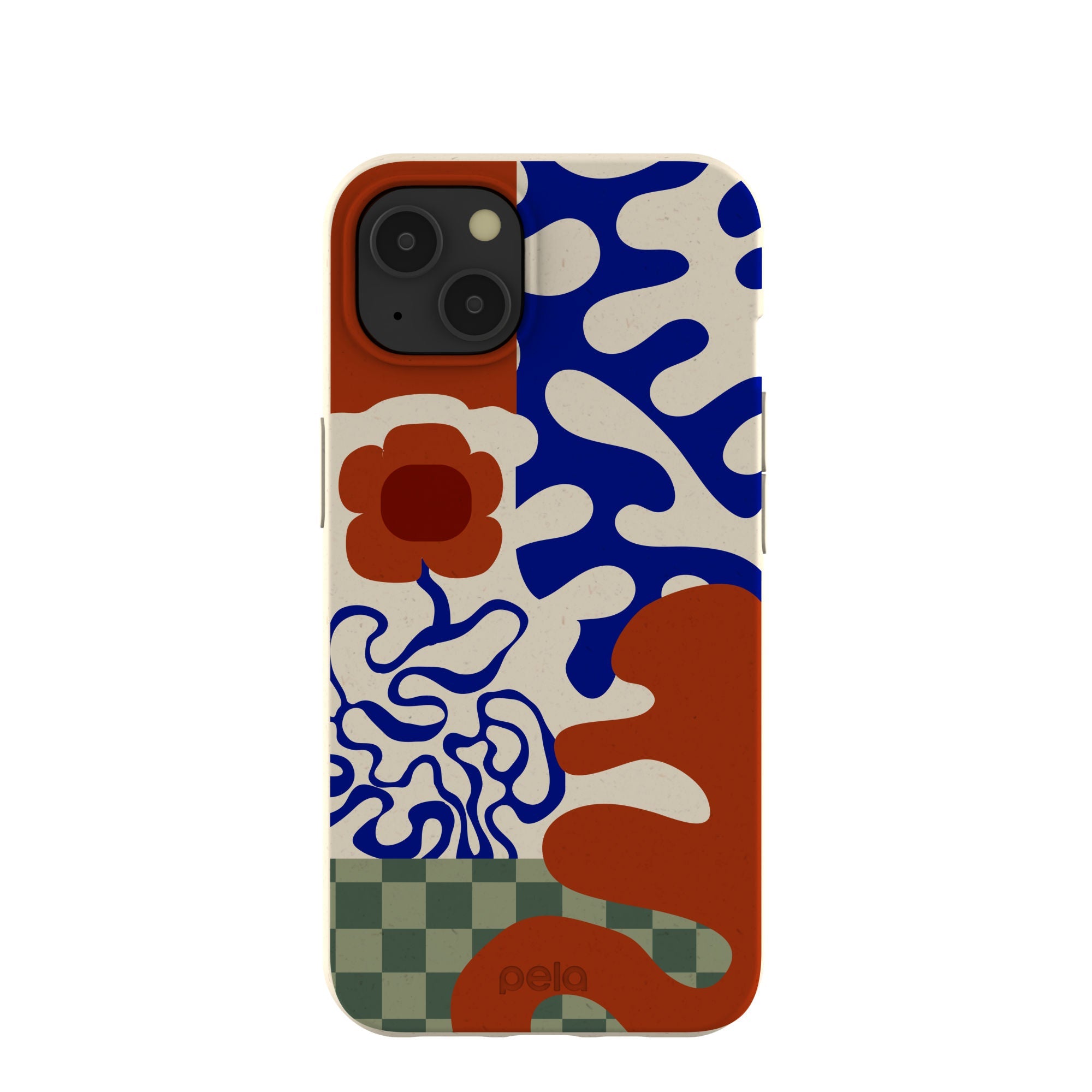 London Fog Leaf Dance iPhone 13 Case Refurbished - Pela Case refurbished available on Cerqular