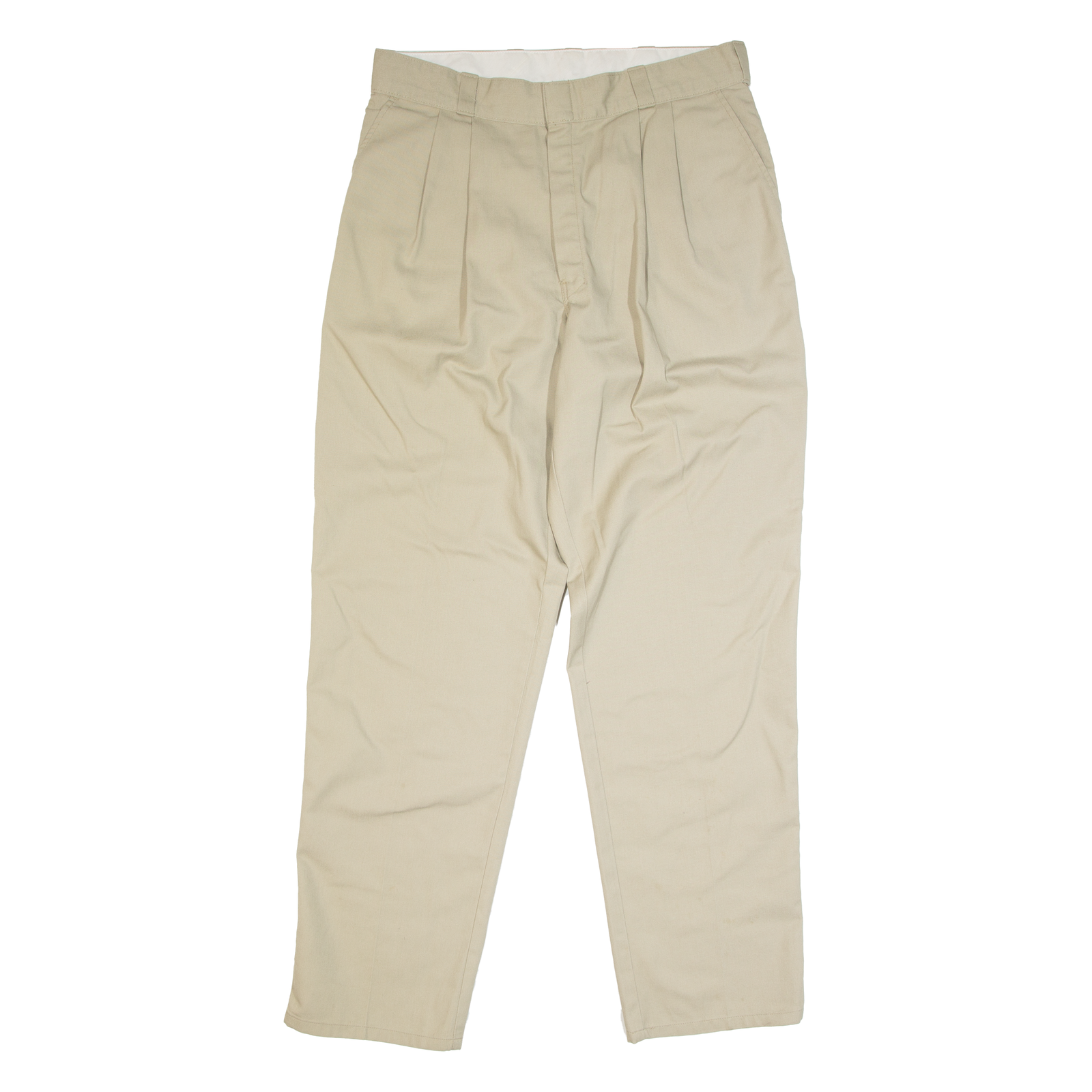 DICKIES Chino Style Workwear Mens Trousers Beige Classic Tapered W36 L34 Refurbished - N/A refurbished available on Cerqular