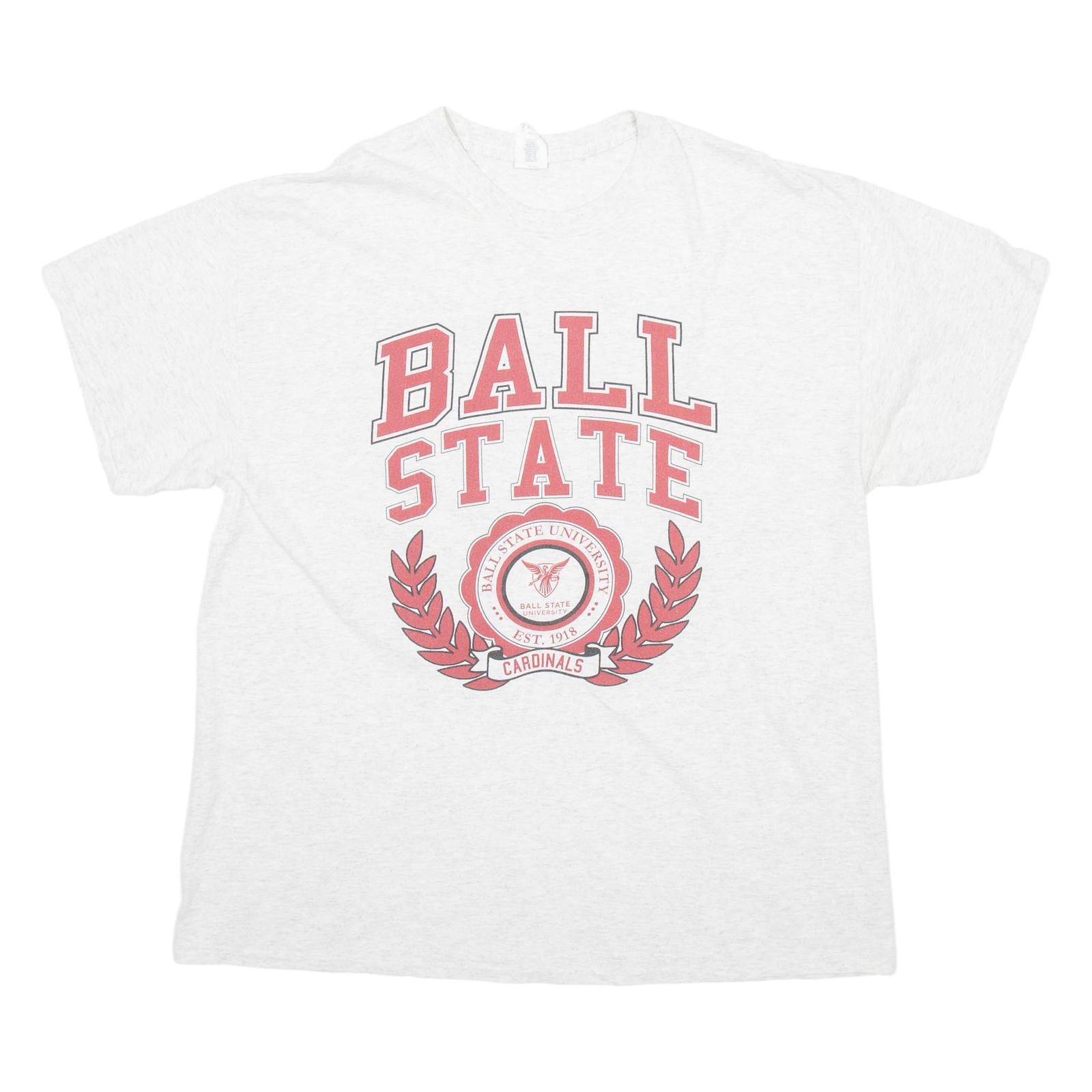 GILDAN Ball State University Mens T-Shirt Grey USA XL Refurbished - N/A refurbished available on Cerqular
