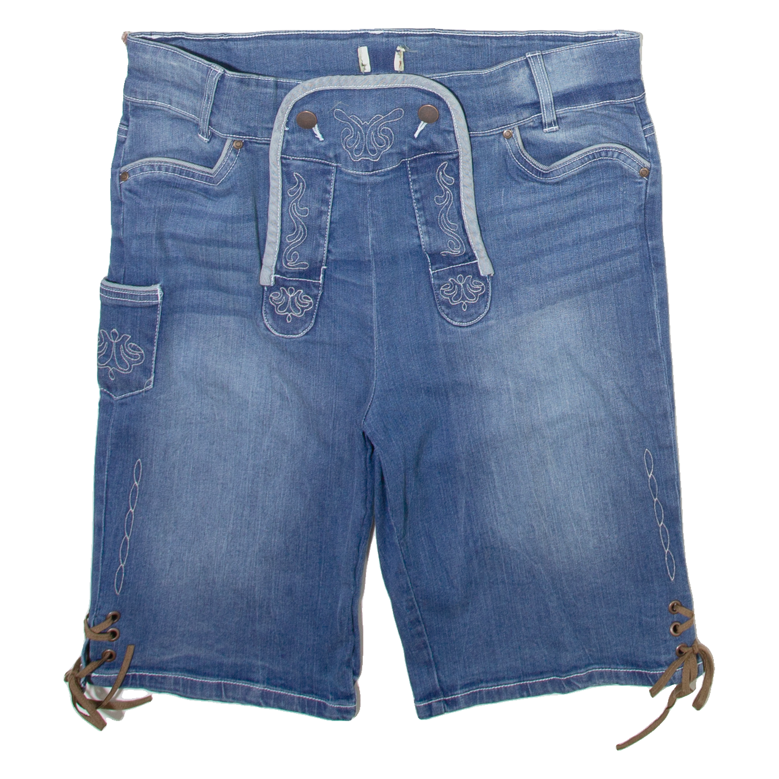 Womens Denim Shorts Black M W32 Refurbished - N/A refurbished available on Cerqular