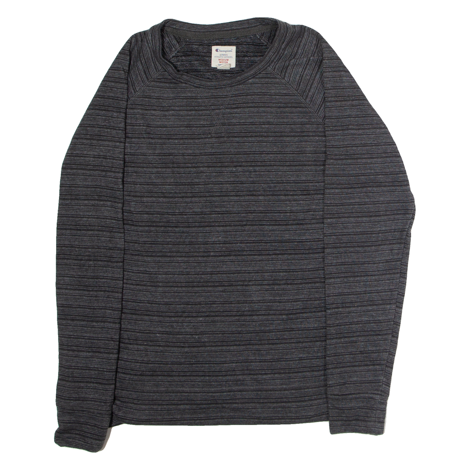 CHAMPION Mens Sweatshirt Grey Crew Neck M Refurbished - N/A refurbished available on Cerqular
