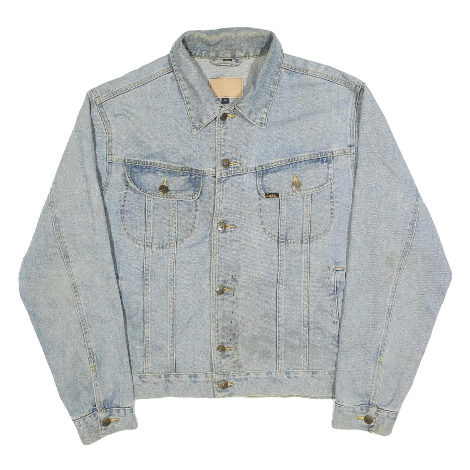 Buy LEE Mens Blue Denim Jacket M Cotton Button Closure Classic Fit Casual Style Refurbished - $45.49 LEE Mens Blue Denim Jacket M Cotton Button Closure Classic Fit Casual Style Refurbished - N/A refurbished available on Cerqular