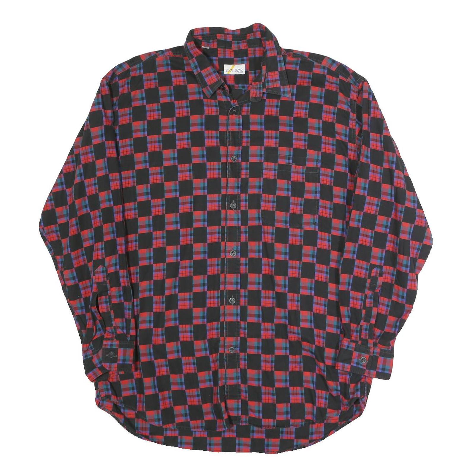 Buy COLDOR Mens Red & Black Check Shirt XL Cotton Blend Long Sleeve Casual Refurbished - $19.49 COLDOR Mens Red & Black Check Shirt XL Cotton Blend Long Sleeve Casual Refurbished - N/A refurbished available on Cerqular
