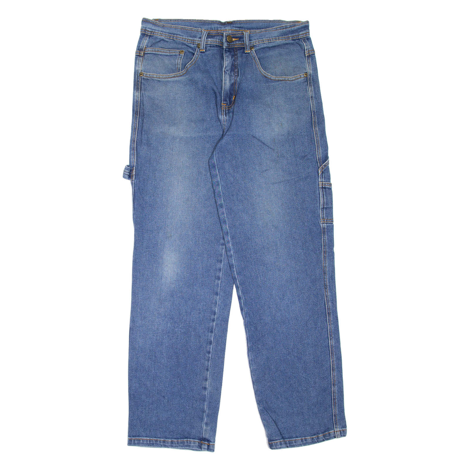 Carpenter Womens Jeans Blue Regular Tapered W32 L30 Refurbished - N/A refurbished available on Cerqular