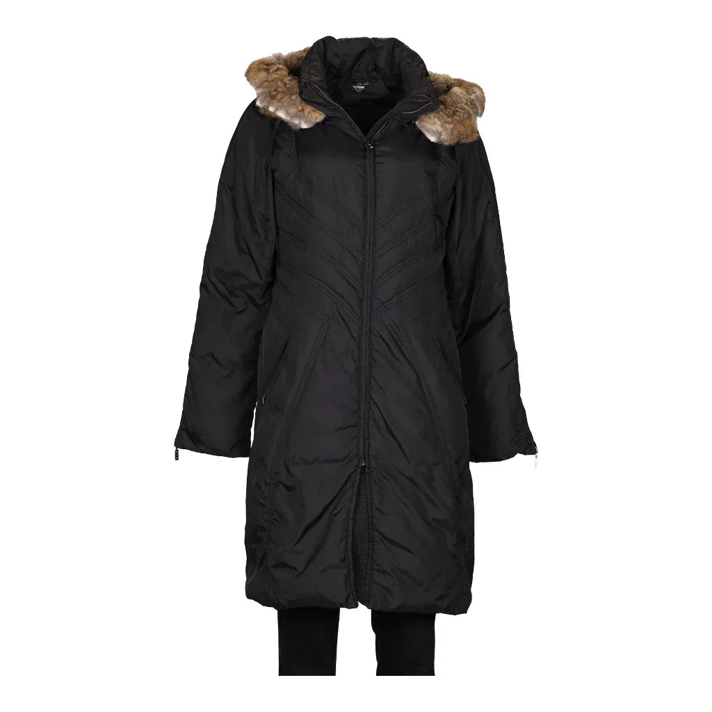 Buy Liu Jo Coat - Medium Black Nylon Blend Refurbished - $31.74 Liu Jo Coat - Medium Black Nylon Blend Refurbished - Thrifted (note: this is a term often used to describe second- refurbished available on Cerqular