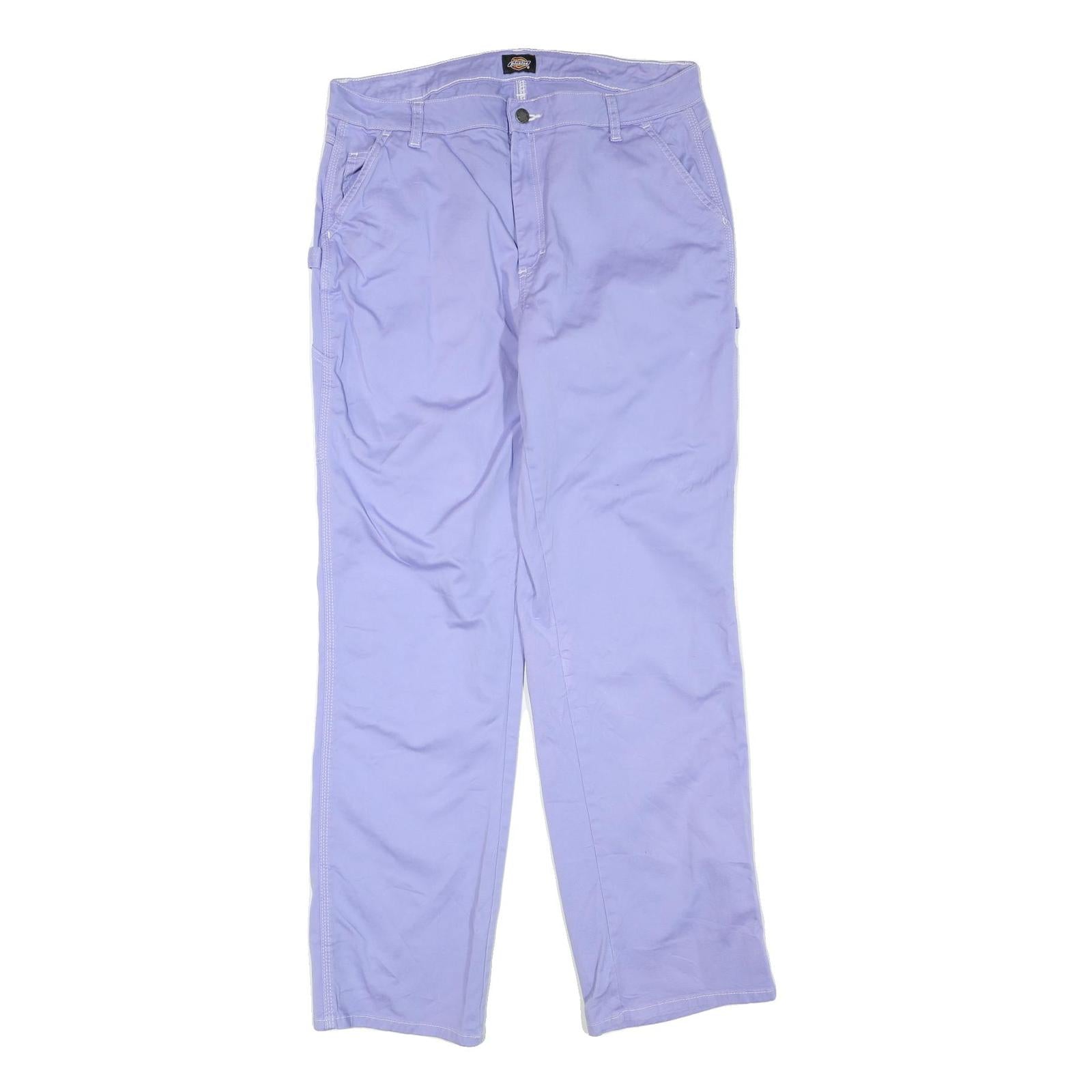 DICKIES Mens Regular Fit Workwear Jeans Lavender Denim W34 L32 Zip Closure Refurbished - N/A refurbished available on Cerqular