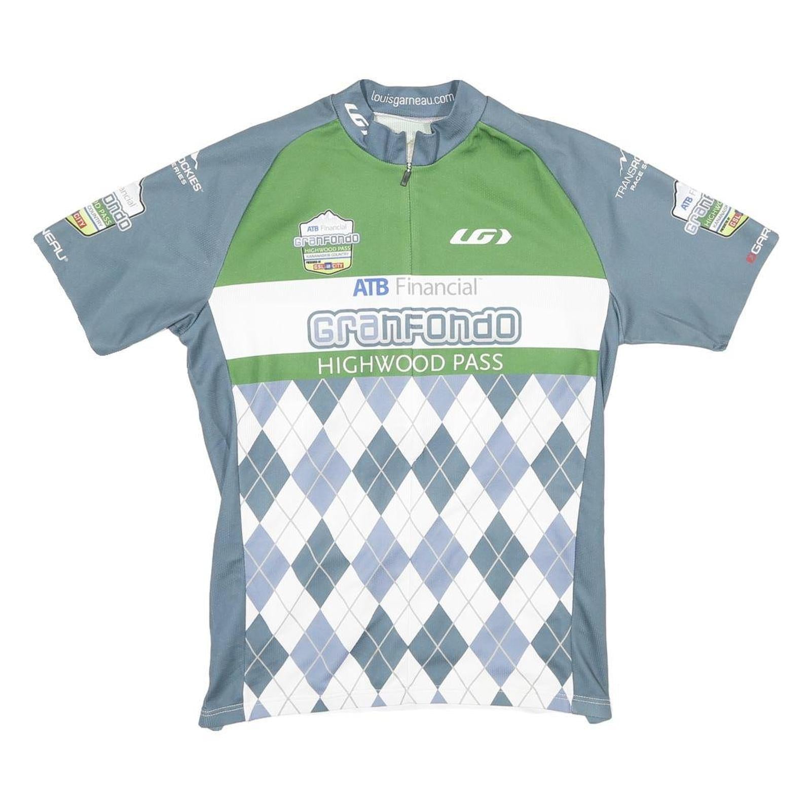 Mens Blue & Green Graphic Sports Cycling Jersey M Short Sleeve Round Neck Refurbished - N/A refurbished available on Cerqular